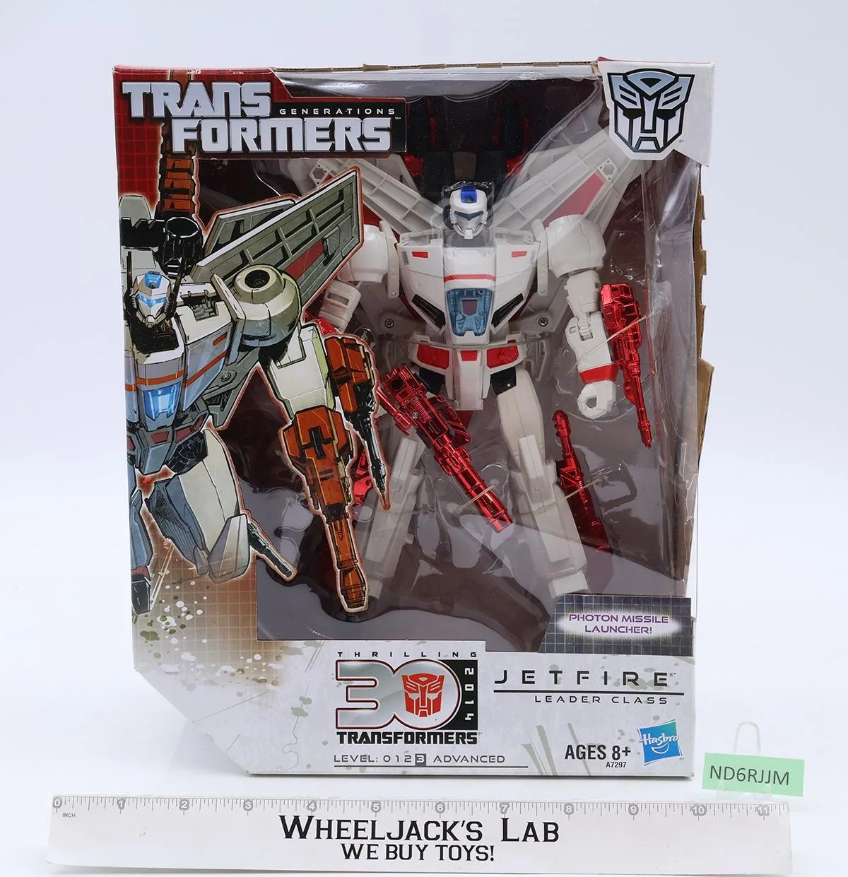 Jetfire Transformers Thrilling 30 2014 Hasbro Action Figure NEW SEALED