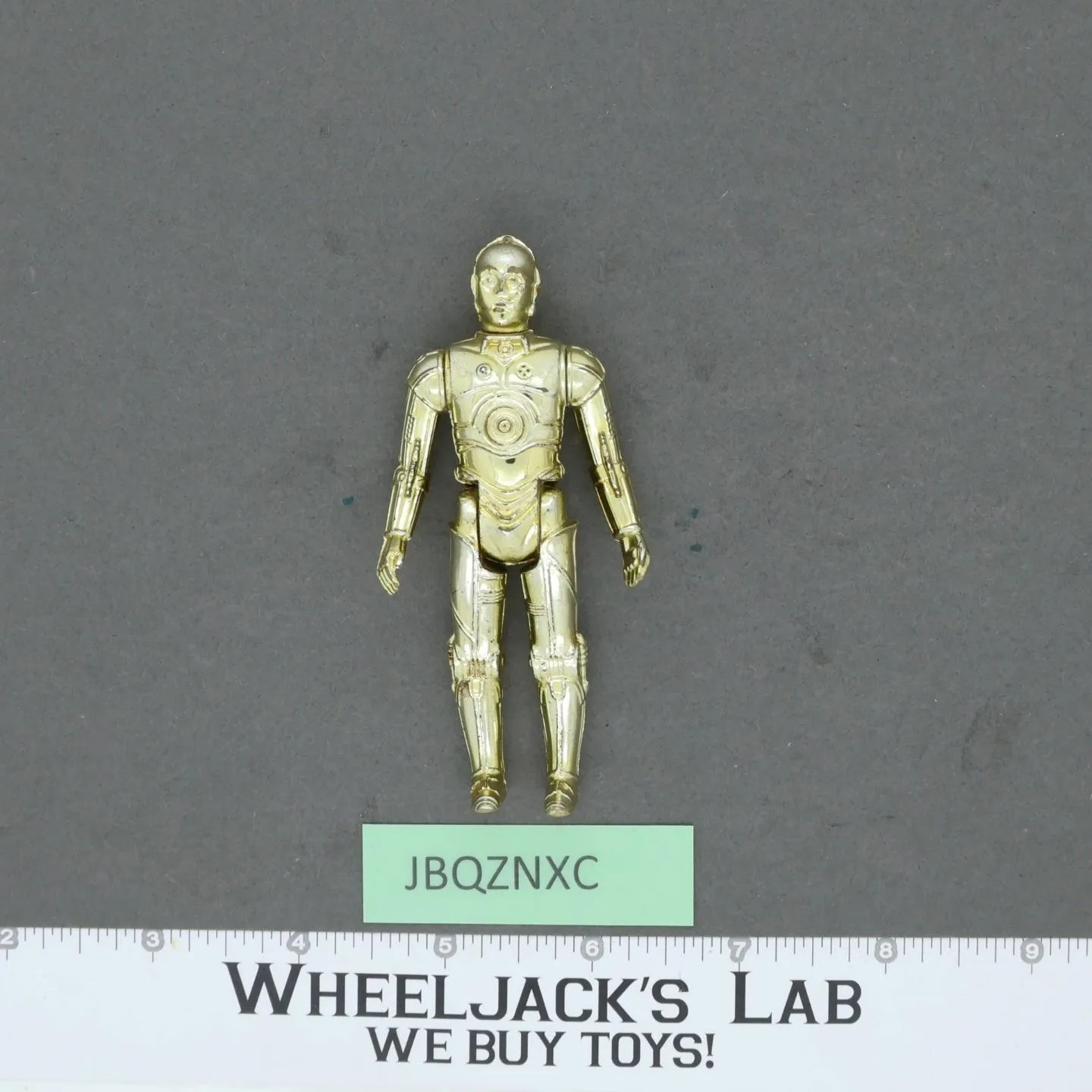 C-3PO 100% Complete Star Wars 1977 Kenner Vintage Action Figure NO REPRO