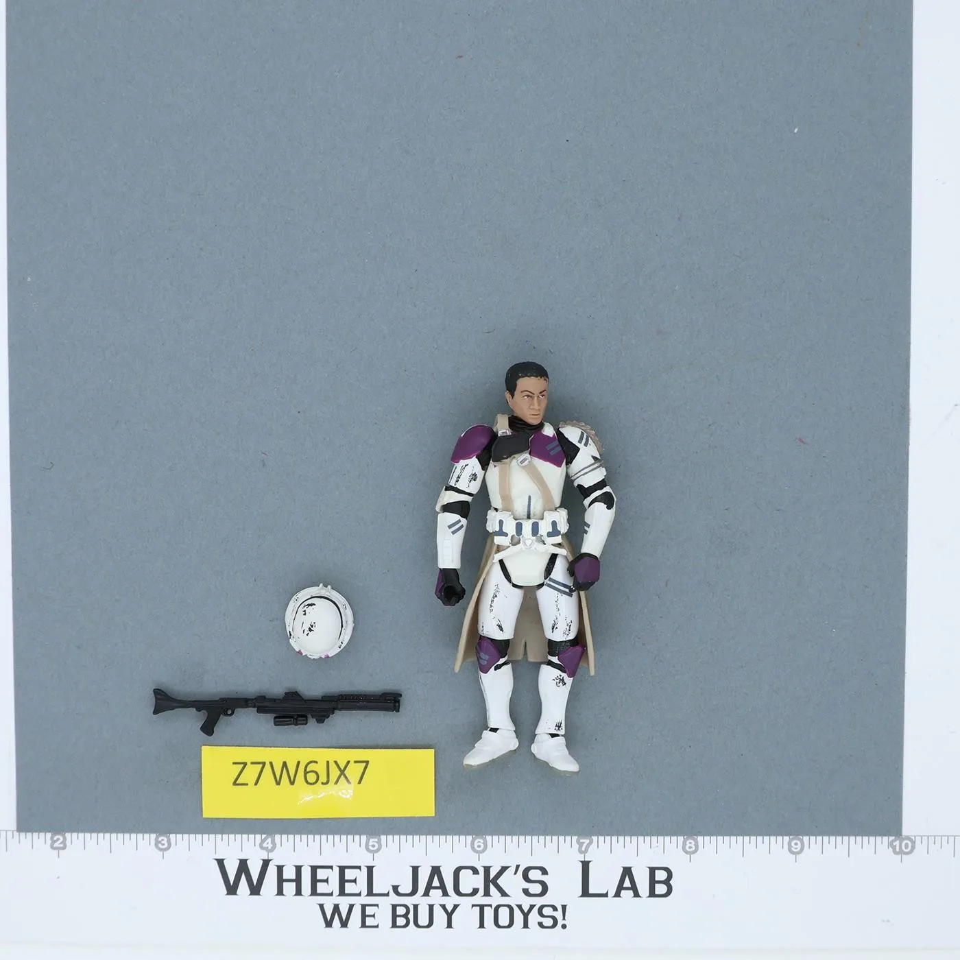 187th AIrborne Clone Trooper Star Wars Attack Battalion 2005 Hasbro Figure