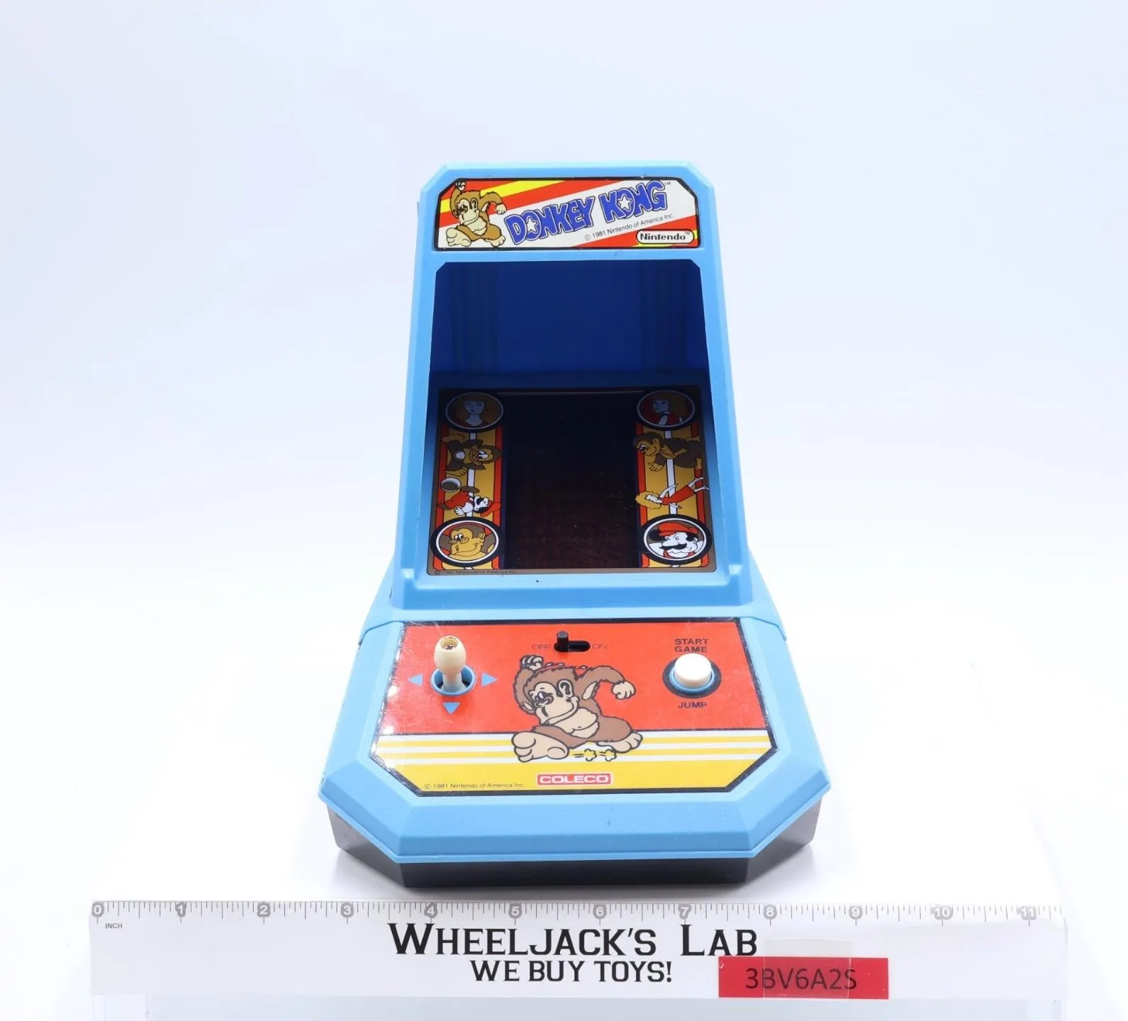 Donkey Kong WORKS 1981 Nintendo Coleco Vintage Tabletop Arcade Game