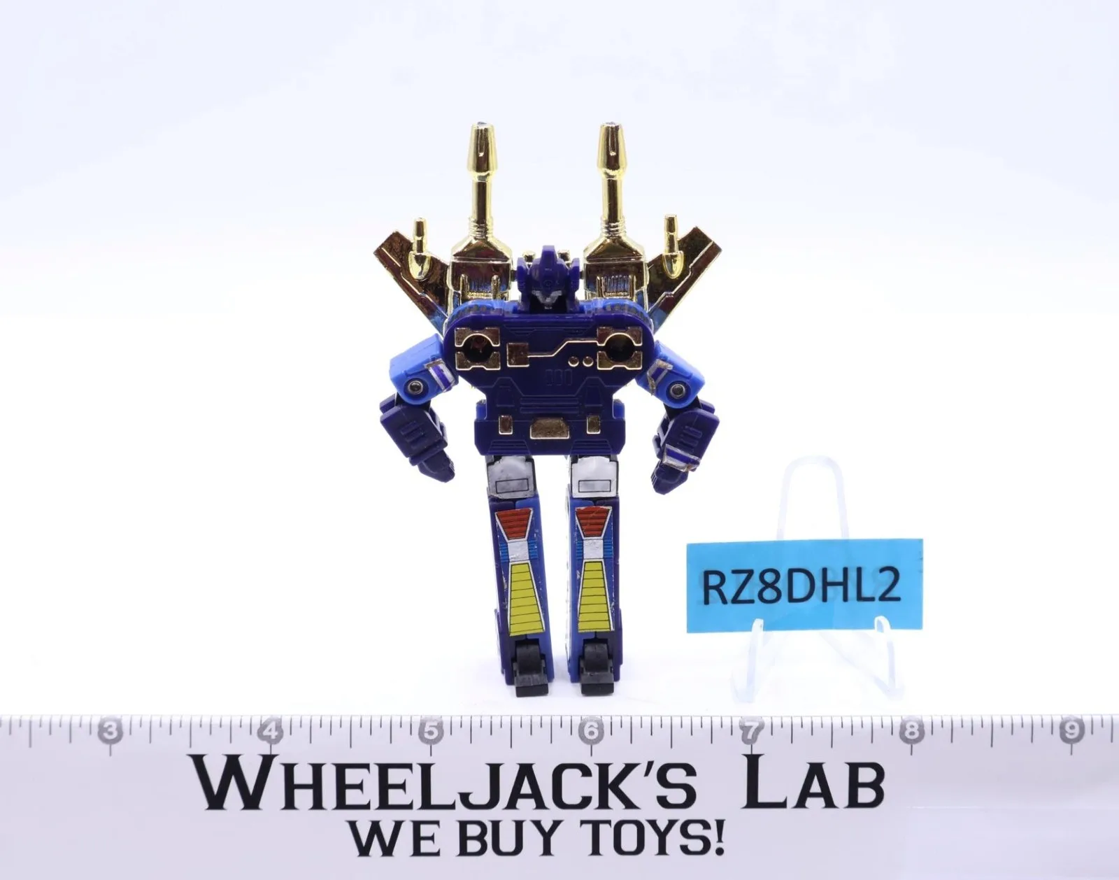 Frenzy GOLD 100% Complete Vintage 1986 G1 Transformers Hasbro Action Figure