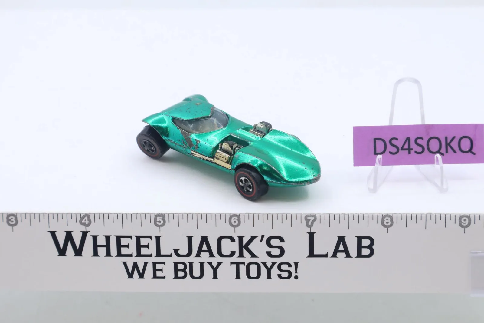 Twinmill Spectraflame Green 1968 Redline Hot Wheels Mattel Redline RL