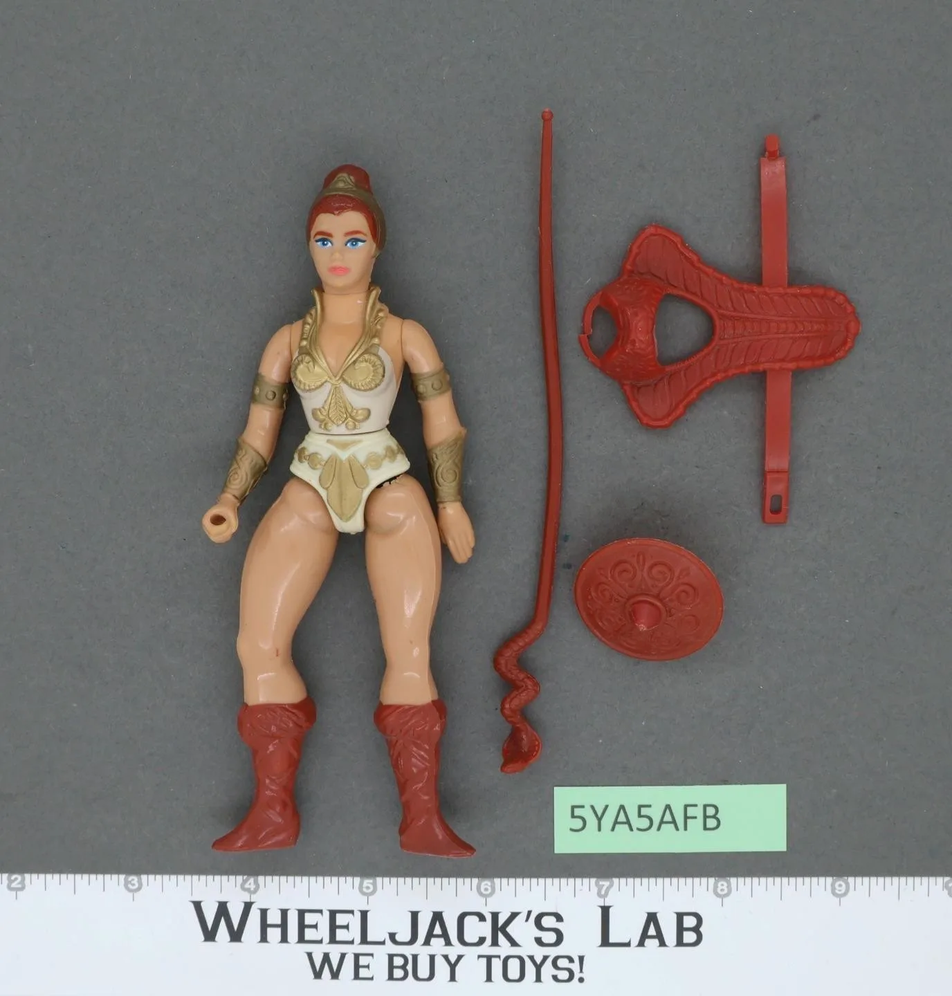 Teela 100% Complete He-Man Masters of the Universe MOTU 1982 Mattel Vintage