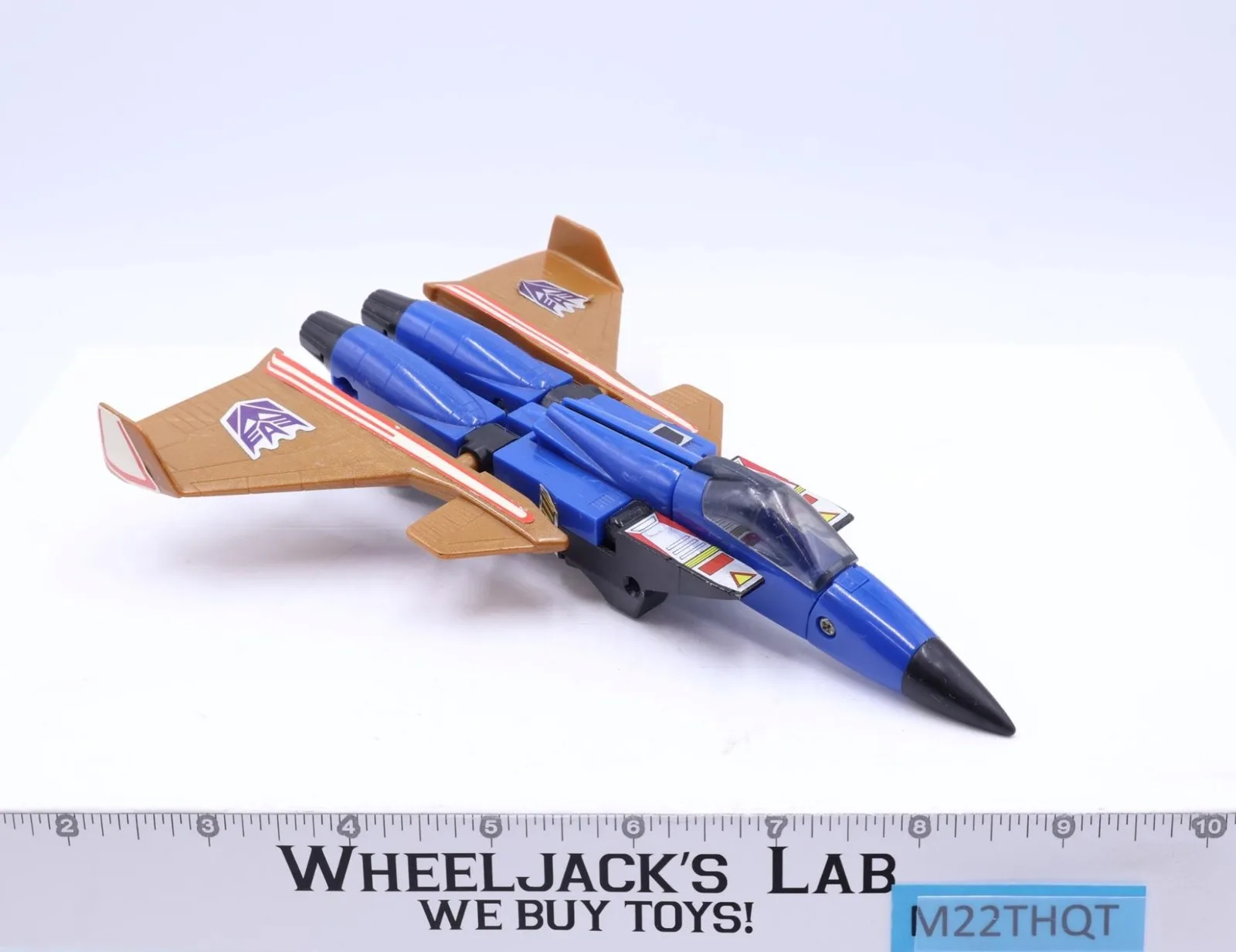 Dirge 1985 Vintage Hasbro G1 Transformers F-15 Fighter Action Figure