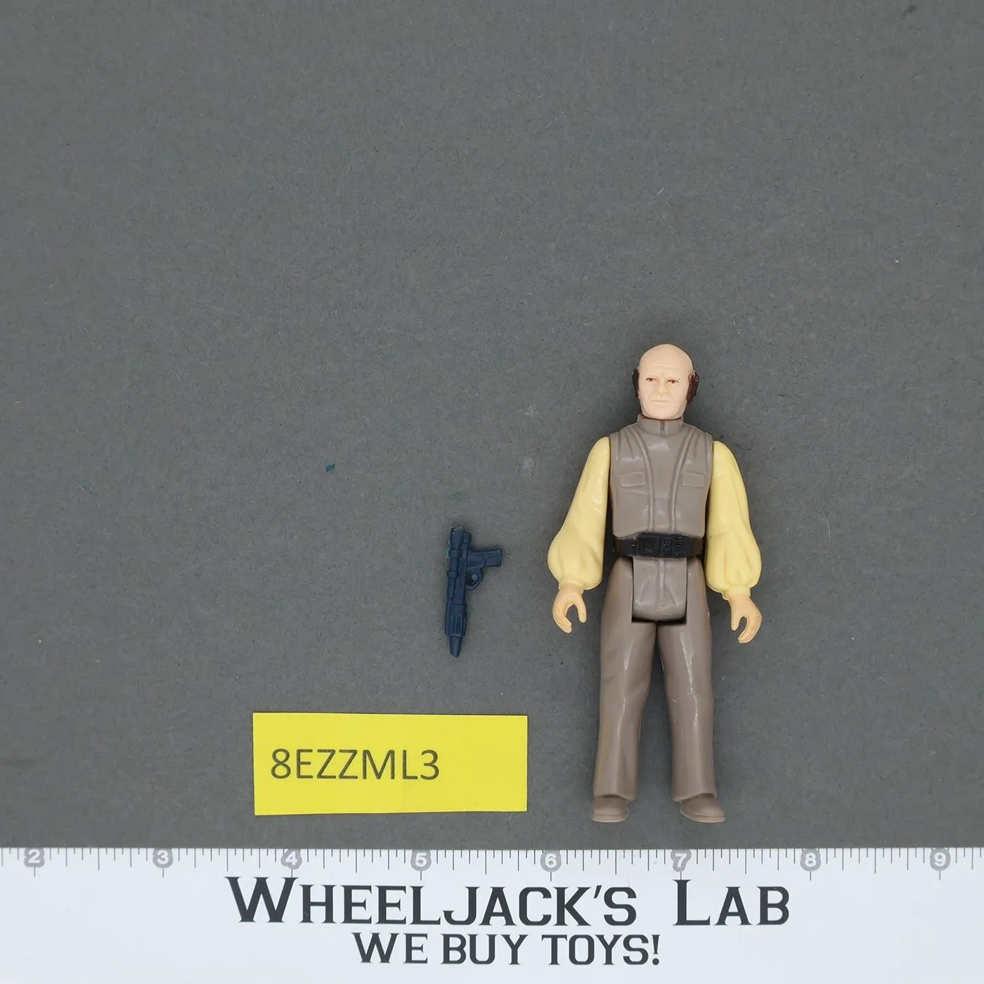 Lobot 100% Complete Star Wars ESB 1980 Kenner Vintage Action Figure NO REPRO