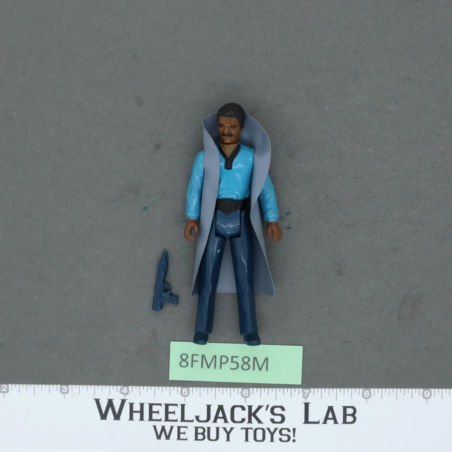 Lando Calrissian 100% Complete ESB Star Wars 1980 Kenner Figure No Repro