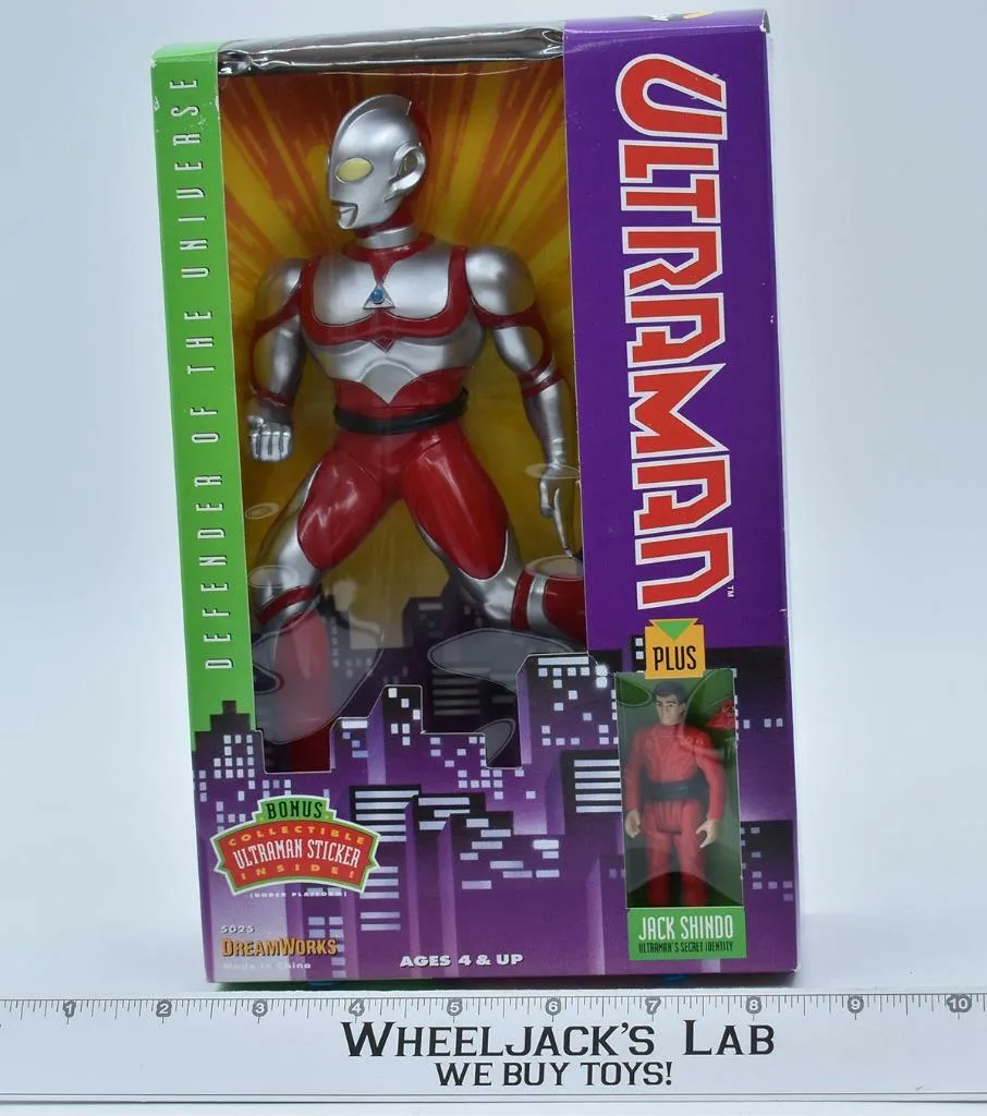 Ultraman & Jack Shindo Defender Of The Universe NEW MISB 1991 DreamWorks