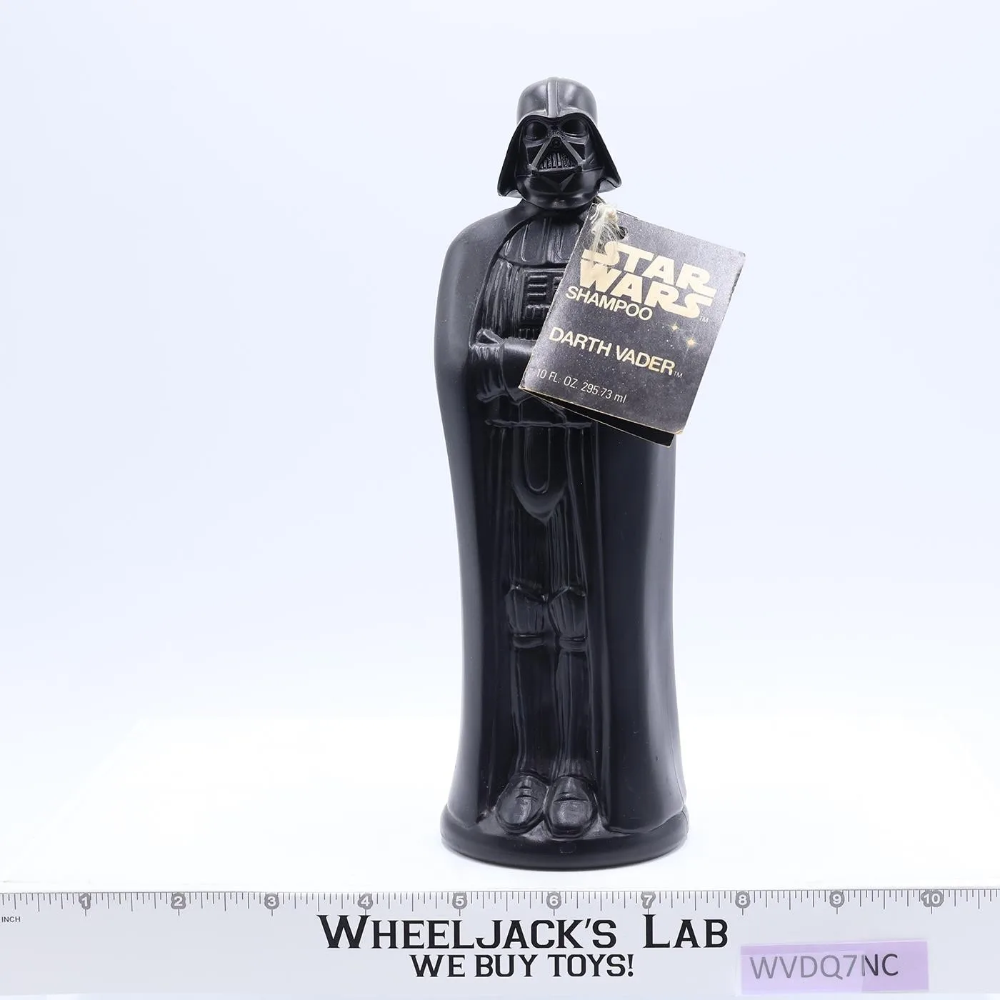 Darth Vader Shampoo EMPTY Container Star Wars 1981 Omni Cosmetics W/ Tag
