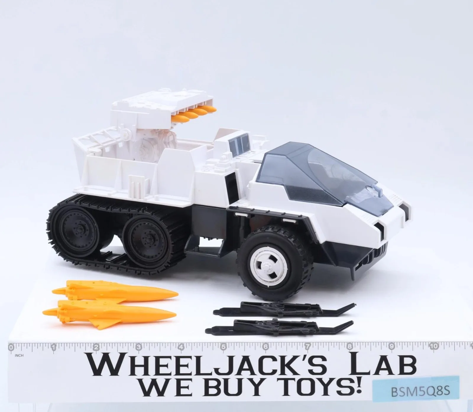 Snow Cat G.I. Joe 1985 Hasbro Vintage Action Figure Vehicle