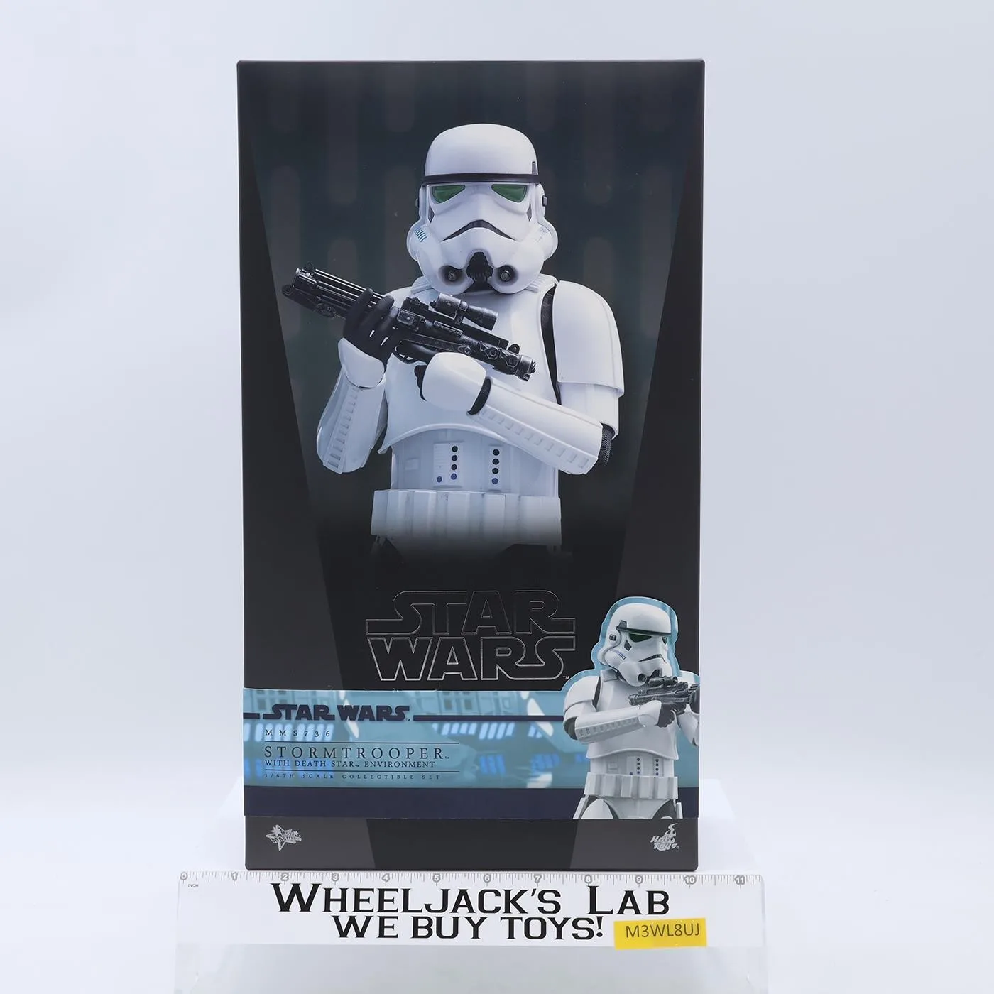 MMS736 Stormtrooper w/ Death Star Environment Star Wars Hot Toys 1:6 NEW MIB