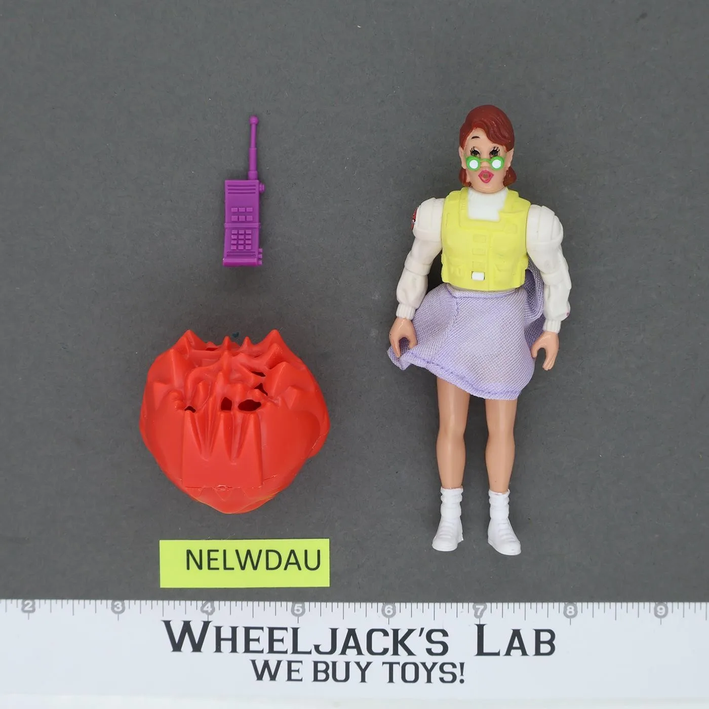 Janine Melnitz Screaming Heroes The Real Ghostbusters 1988 Kenner Vintage Figure