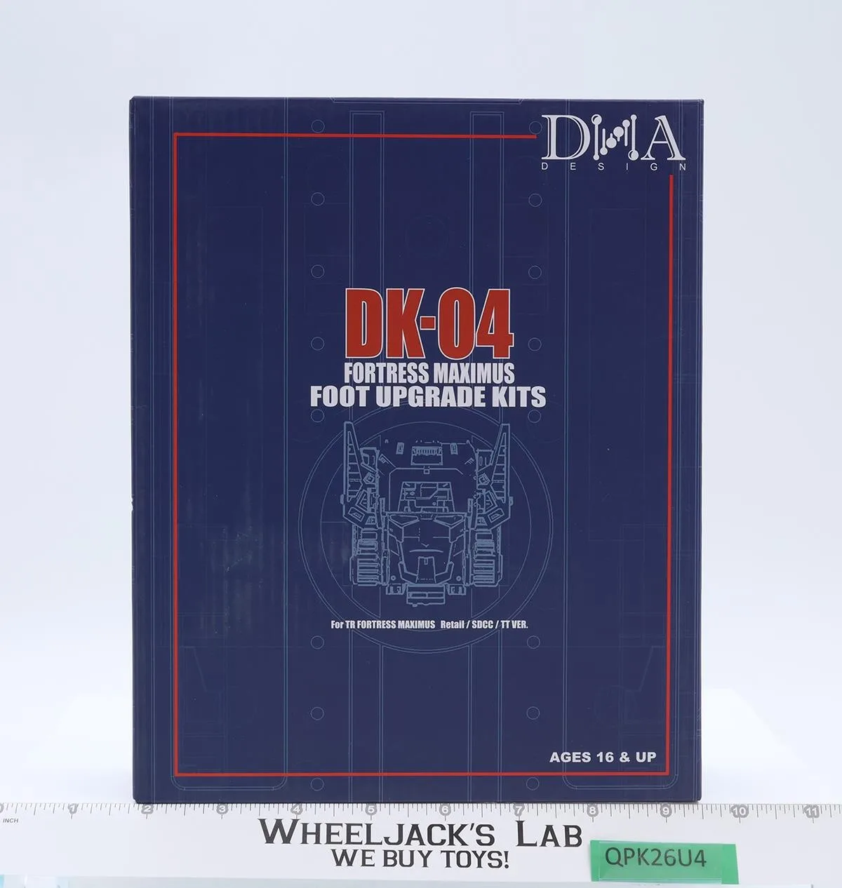 DK-04 Fortress Maximus Foot Upgrade Kit Third Party DNA Design Figure NEW SEALED