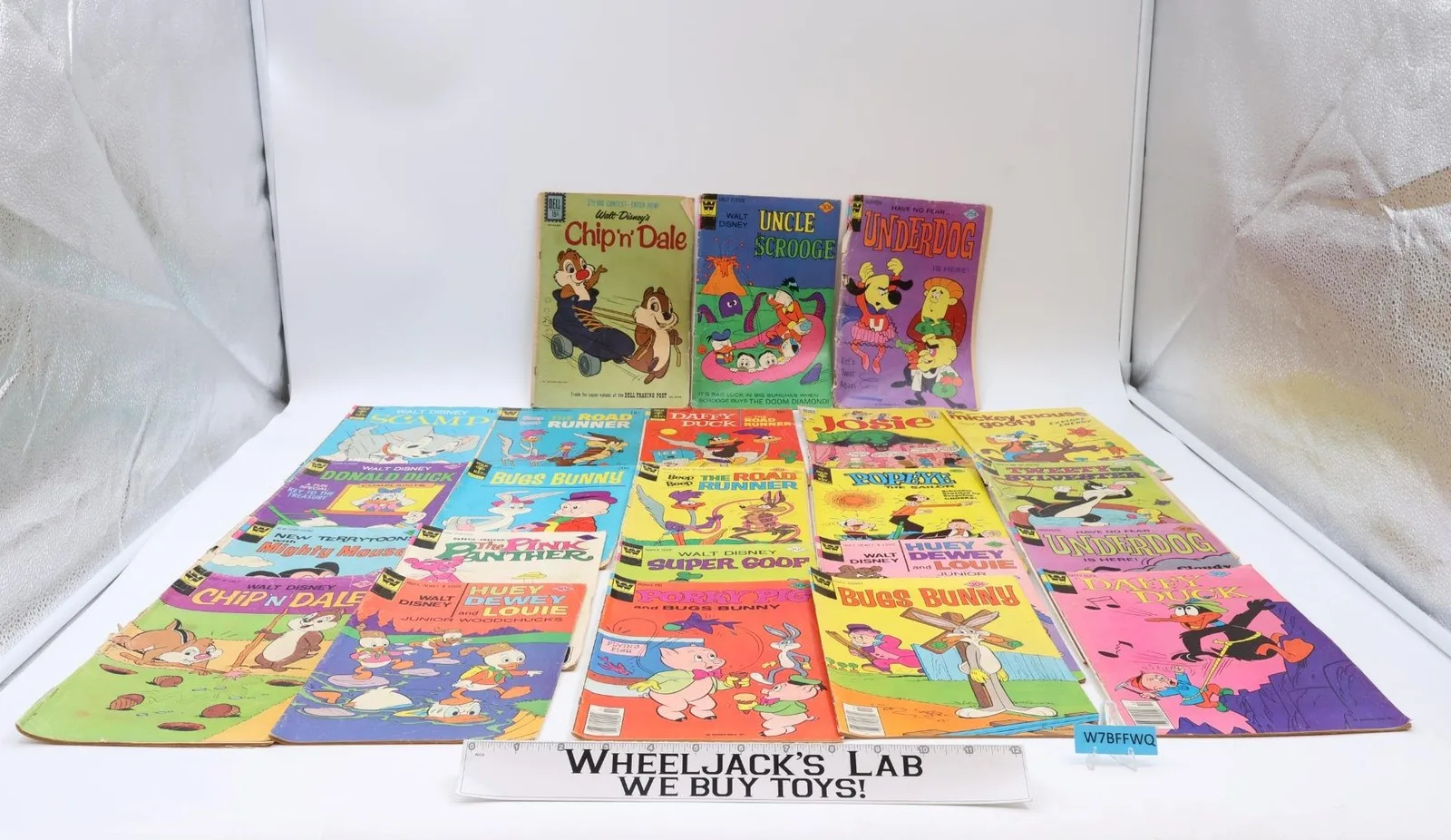 Lot of 23 Vintage Whitman Gold Key Comics Bugs Bunny Disney Pink Panther 1970s