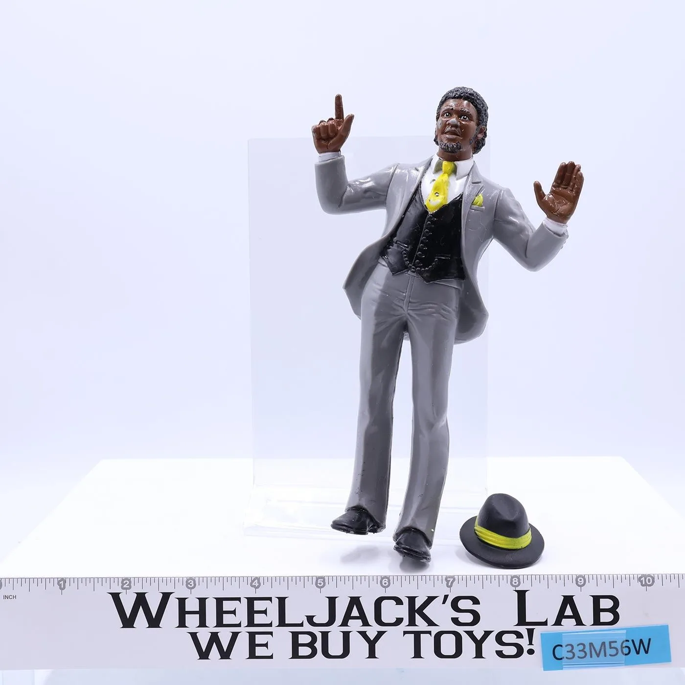 Slick W/HAT 1987 WWF LJN Titan Sports 8" Wrestling Superstars Action Figure