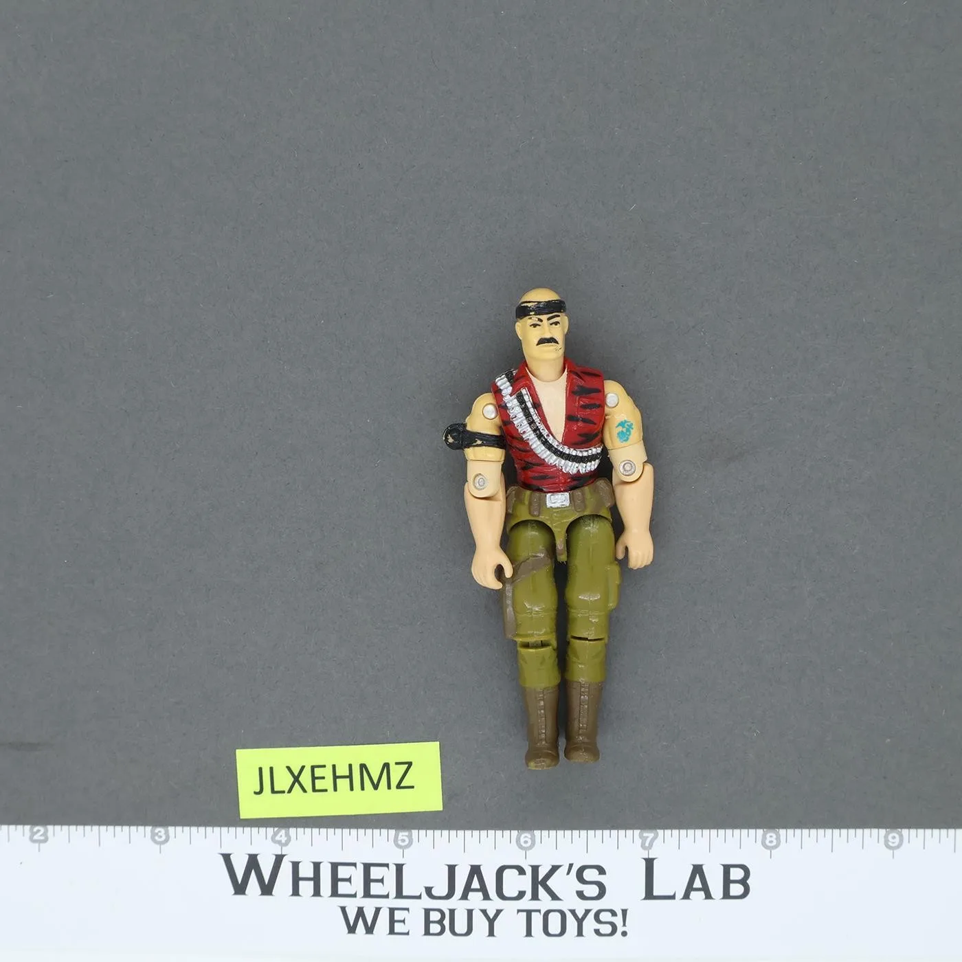 Gung-Ho Gung Ho V4 G.I. Joe 1987 Hasbro Vintage Action Figure