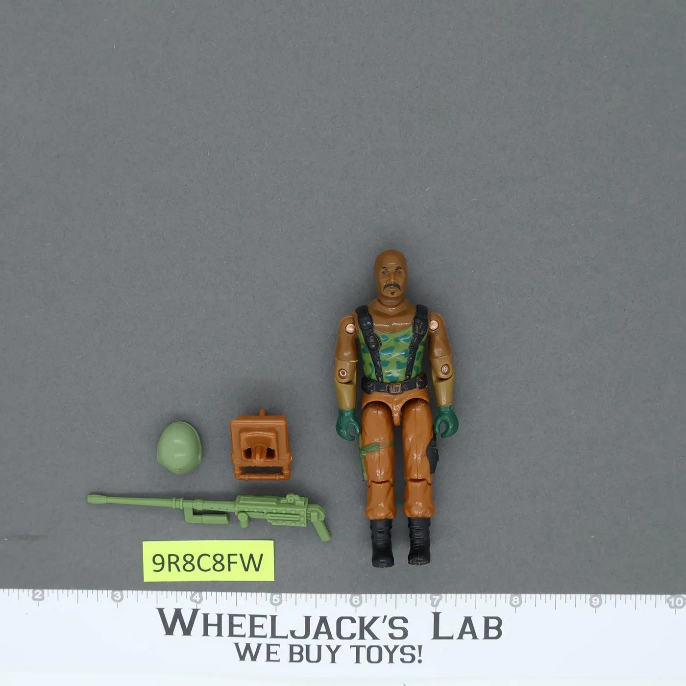 Roadblock V1 G.I. Joe 1984 Hasbro Vintage Action Figure