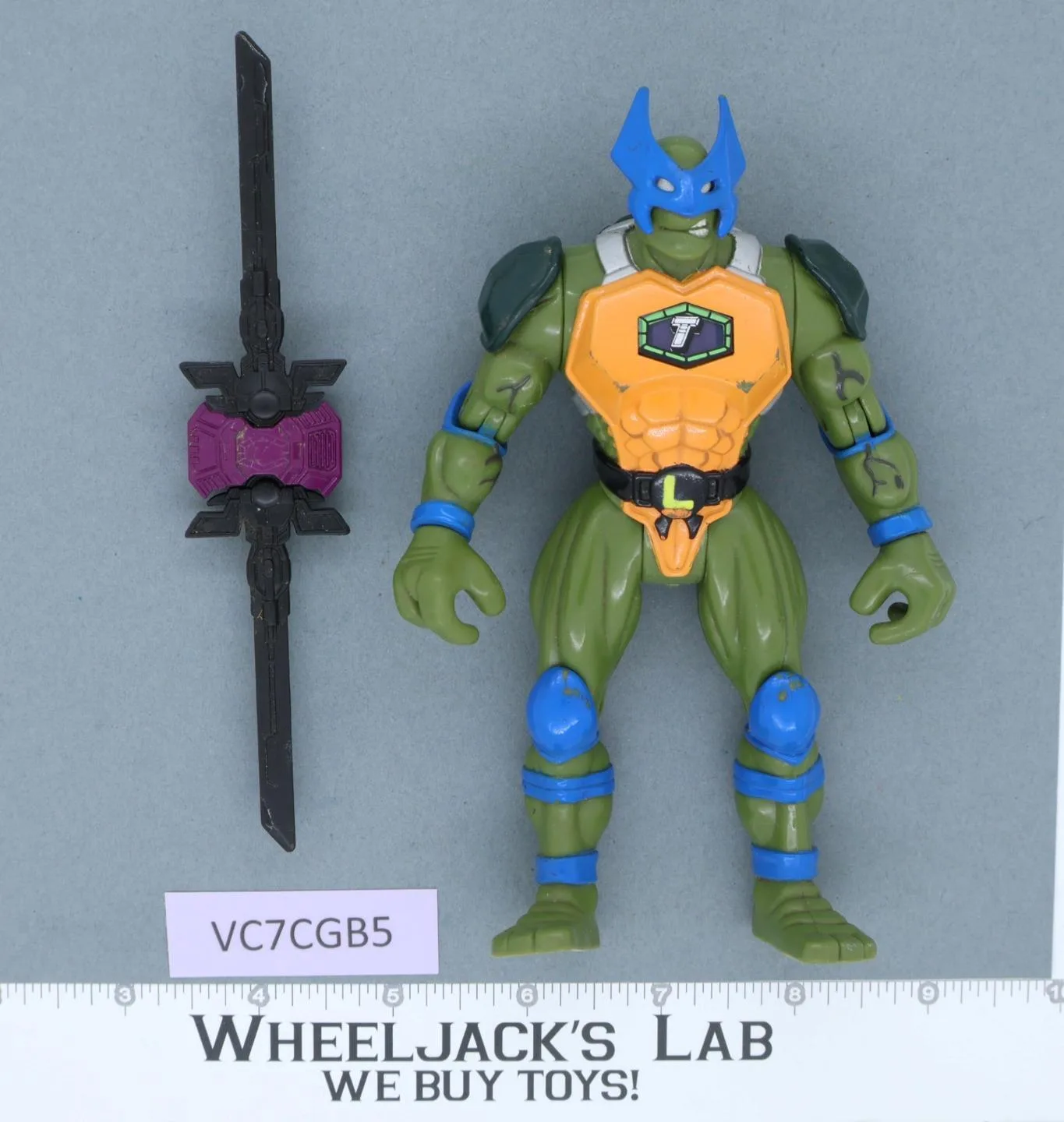 SUPERMUTANTS Leo Teenage Mutant Ninja Turtles 1994 Playmates Figure