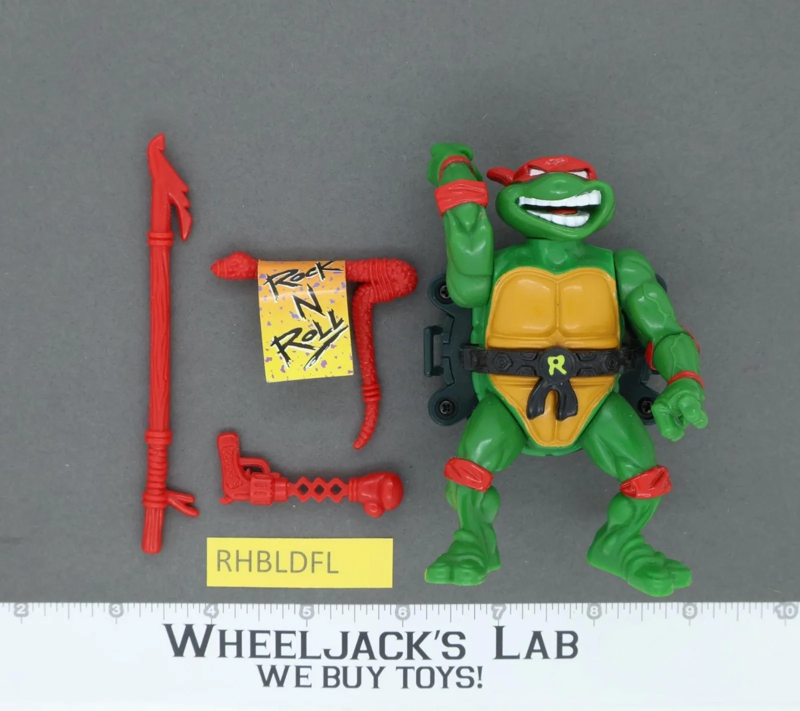 Talkin' Raphael Teenage Mutant Ninja Turtles TMNT 1991 Playmates Vintage Action