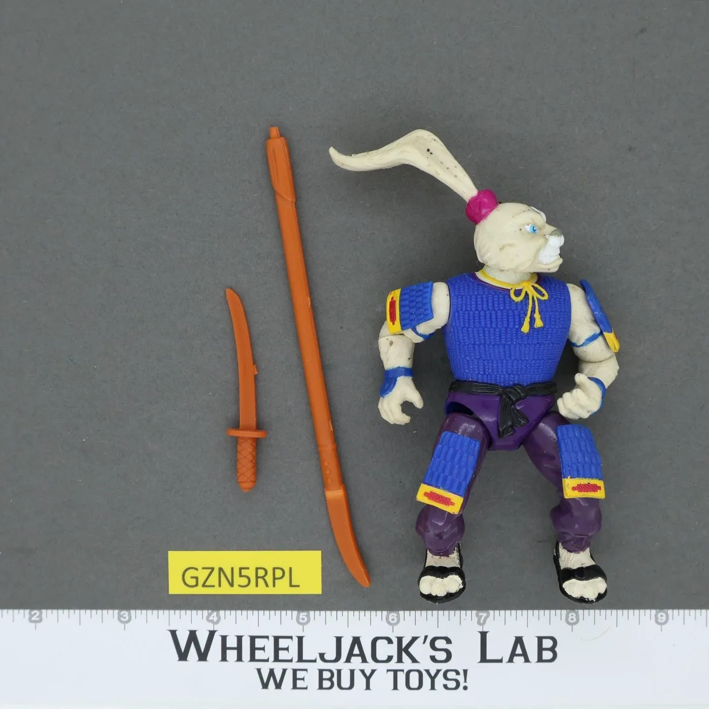 Usagi Yojimbo Teenage Mutant Ninja Turtles TMNT 1989 Playmates Vintage Figure