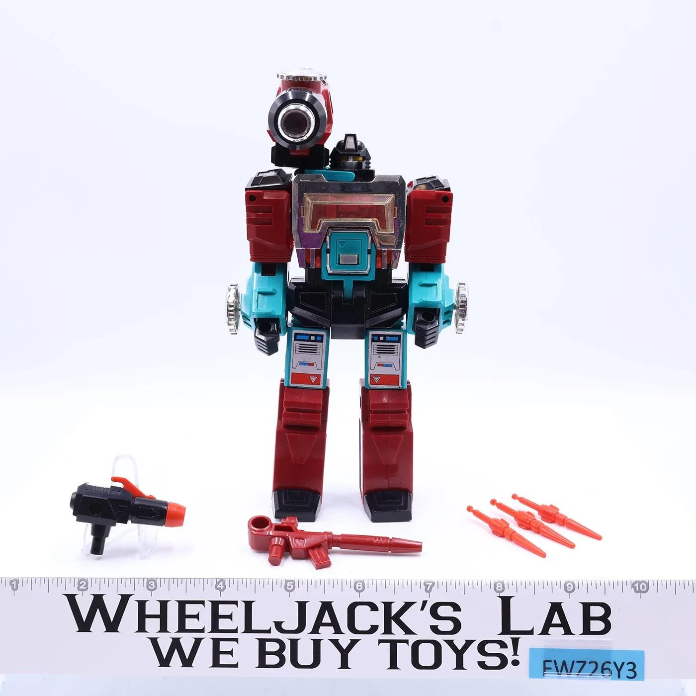 Perceptor 100% Complete 1985 Vintage G1 Transformers Microscope Figure