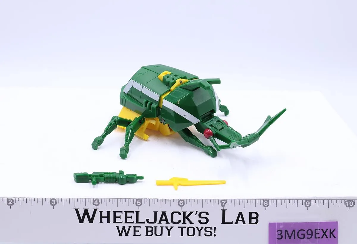 Barrage Rhinoceros Beetle 100% Complete 1985 Vintage Hasbro G1 Transformers