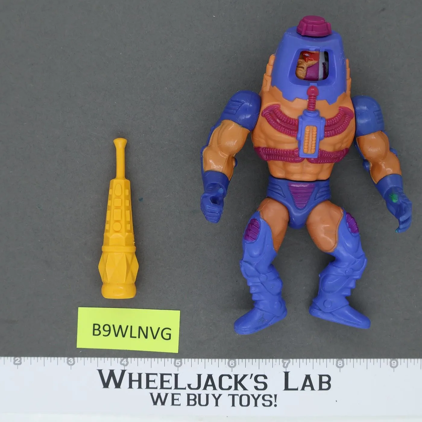 Man-E-Faces 100% Complete He-Man Masters of the Universe MOTU 1983 Mattel Figure