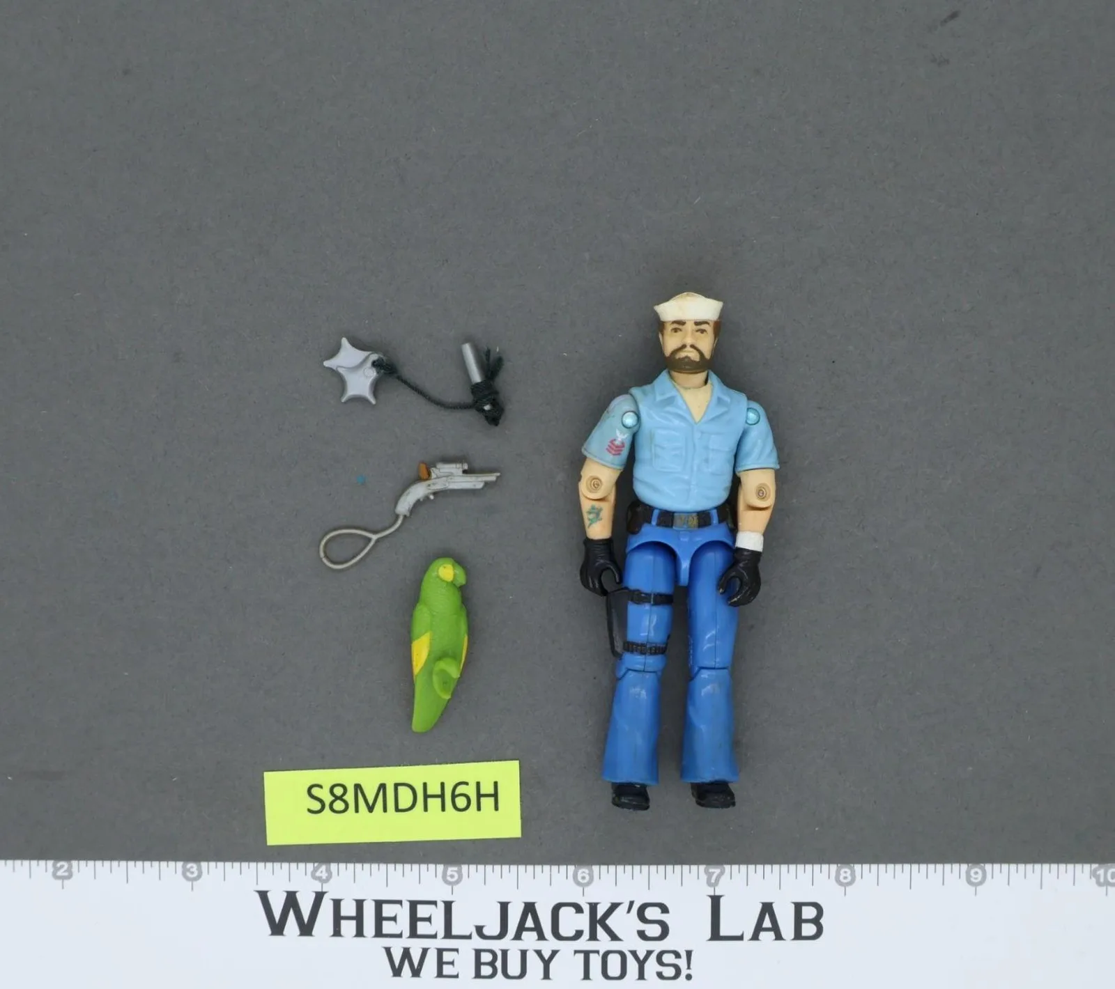 Shipwreck V1 100% Complete G.I. Joe 1985 Hasbro Vintage Action Figure