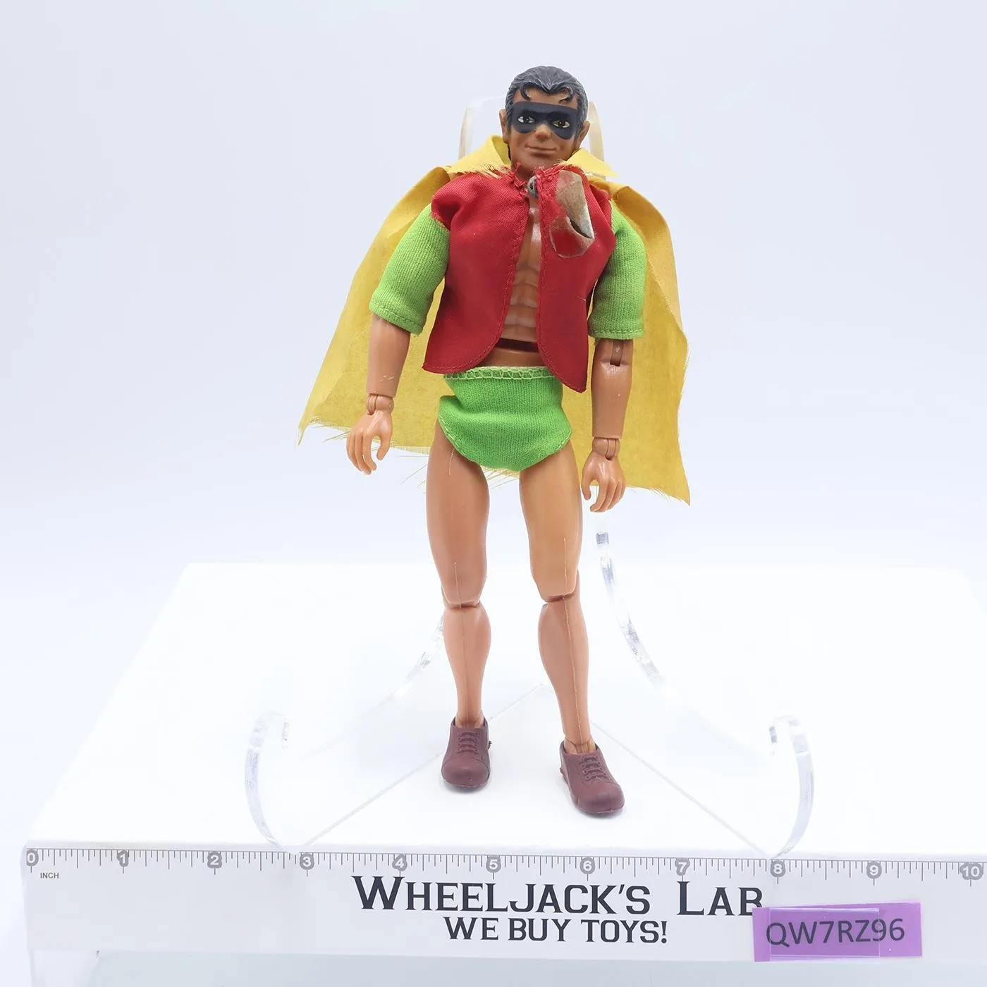 Robin 8" Batman Mego DC Comics WGSH 1974 Action Figure Vintage