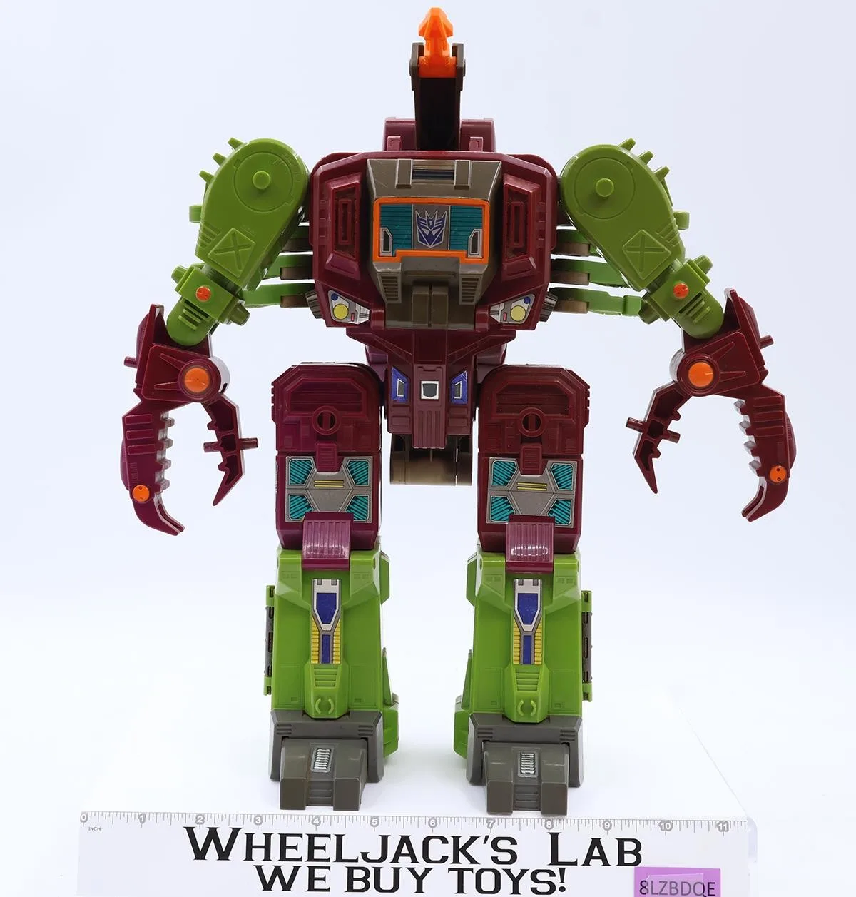 Scorponok Vintage 1987 G1 Transformers Hasbro Action Figure