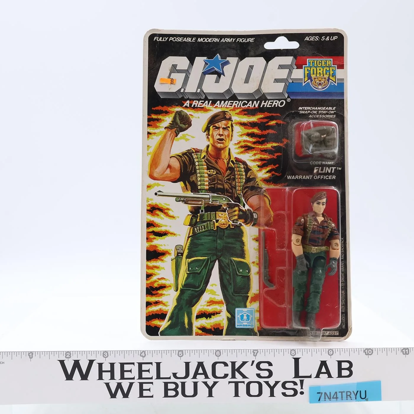 Flint GI Joe Tiger Force 1988 Hasbro Action Figure NEW MOSC SEALED