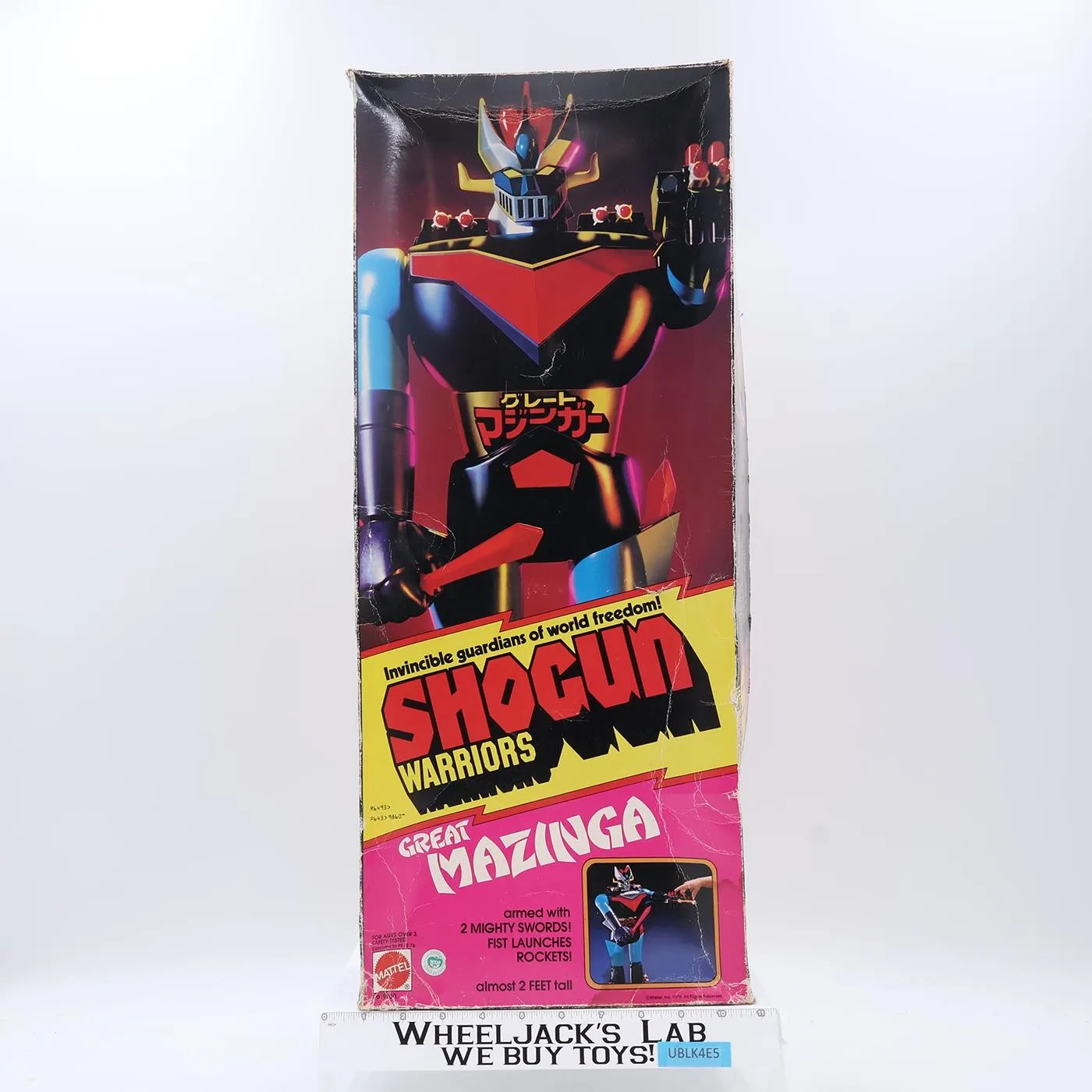 Great Mazinga Shogun Warriors 1979 Mattel Vintage Jumbo 24" Action Figure