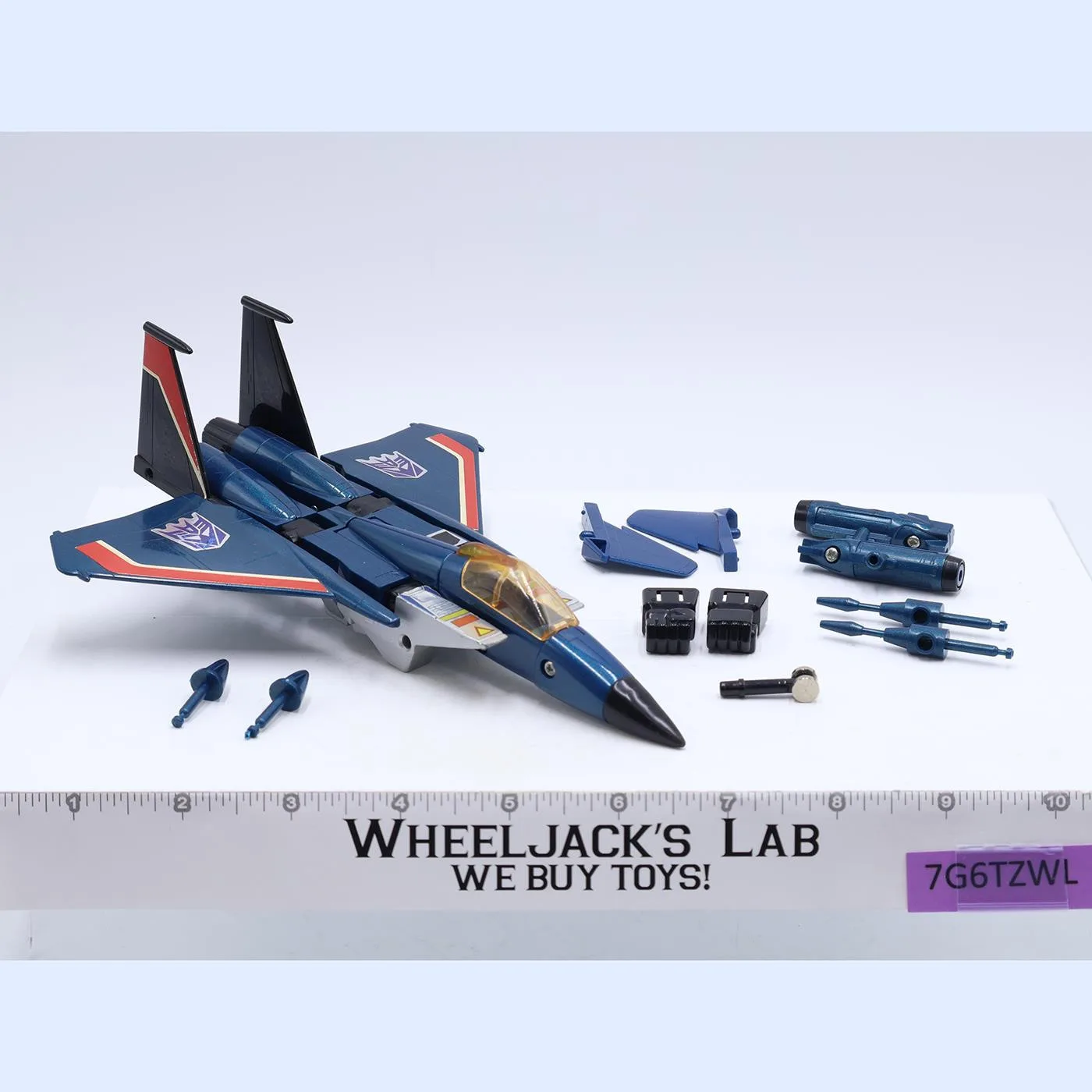 Thundercracker 100% Complete Vintage 1984 G1 Transformers Hasbro Action Figure