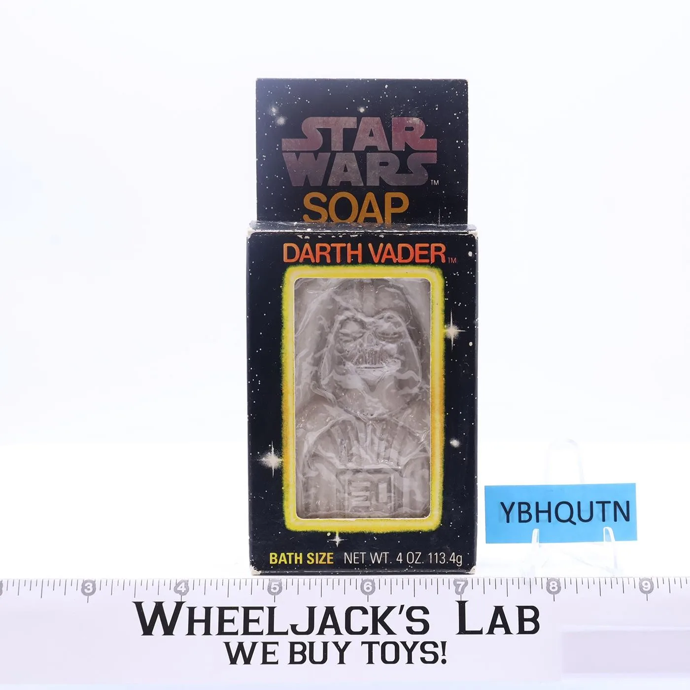 Darth Vader Bath Soap Bar Star Wars 1981 Omni Cosmetics Vintage NEW