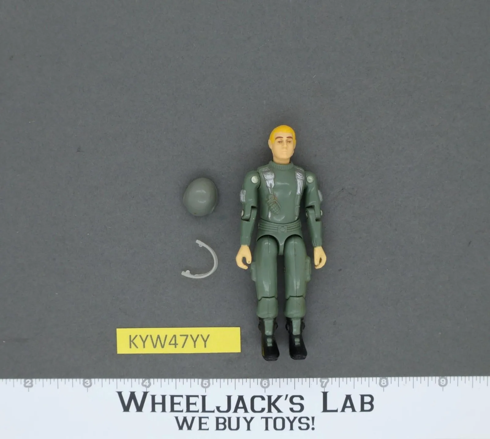 Hawk V1 Straight Arms 100% Complete G.I. Joe 1982 Hasbro Vintage Action Figure