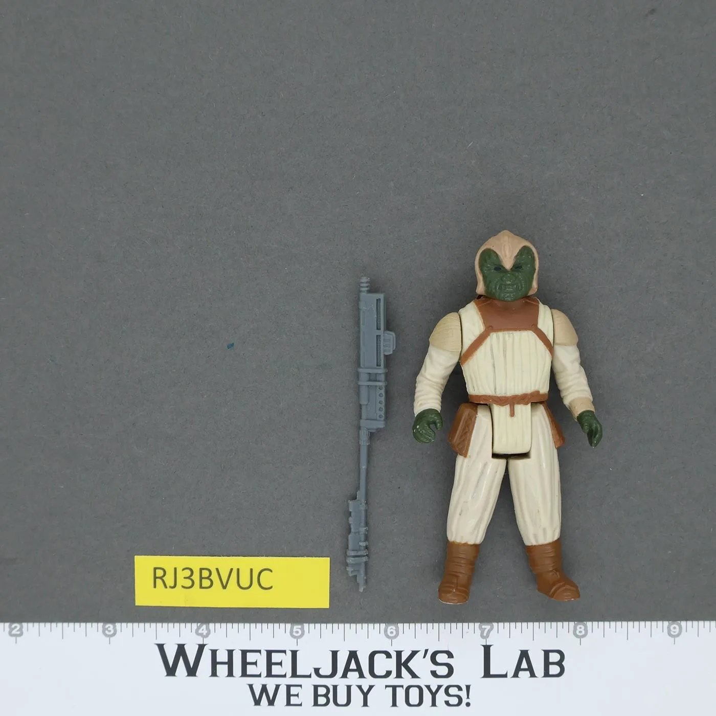 Klaatu Skiff Guard 100% Complete Star Wars ROTJ 1983 Vintage Kenner NO REPRO