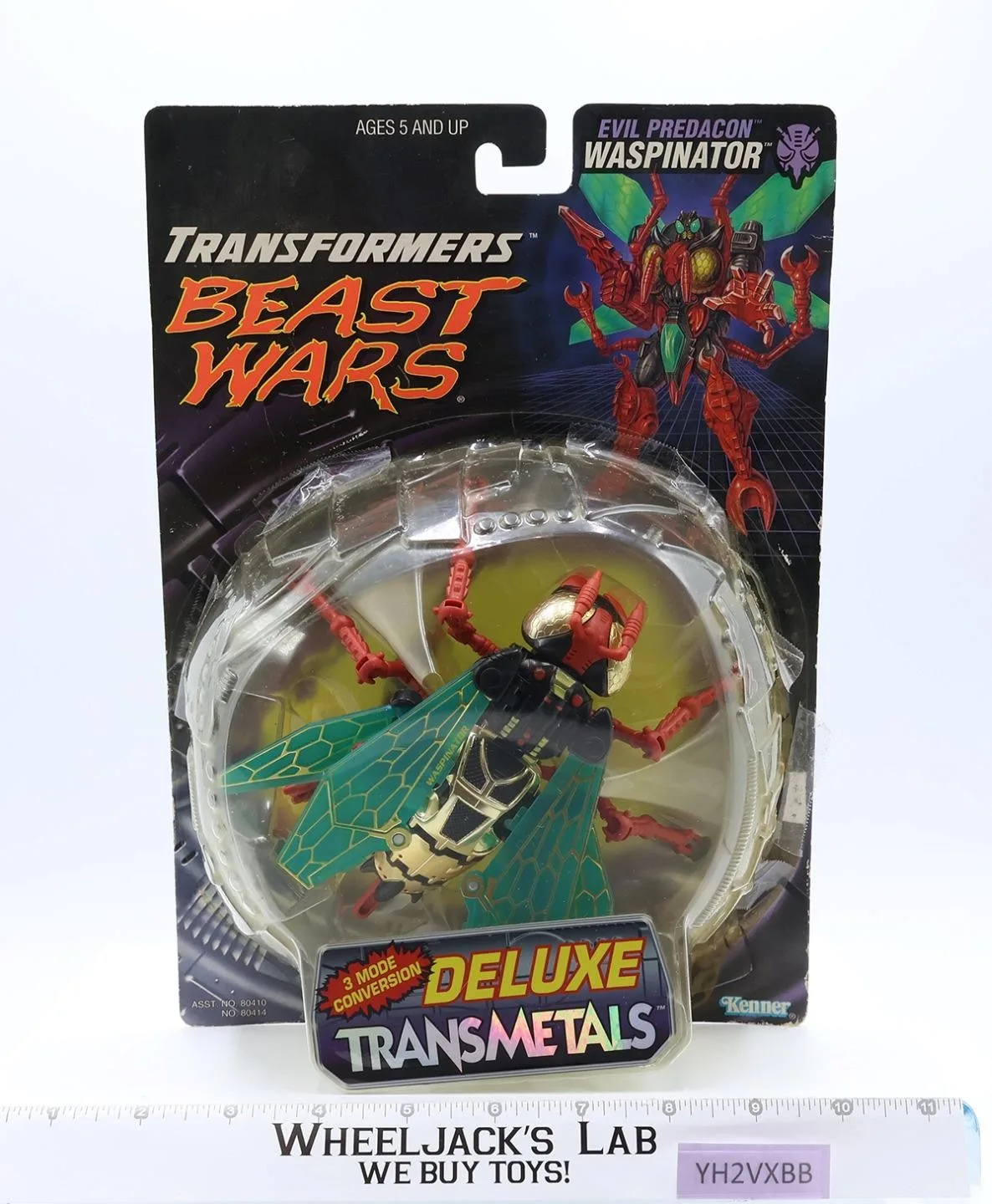 Waspinator Transformers Transmetals Beast Wars 1997 Hasbro Action Figure NEW MOC