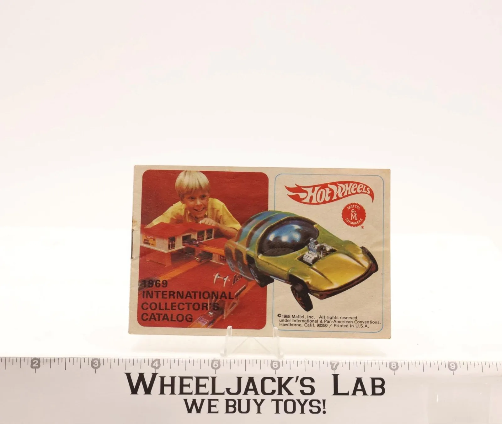 Hot Wheels International Collector's Catalog 1969 Mattel Vintage