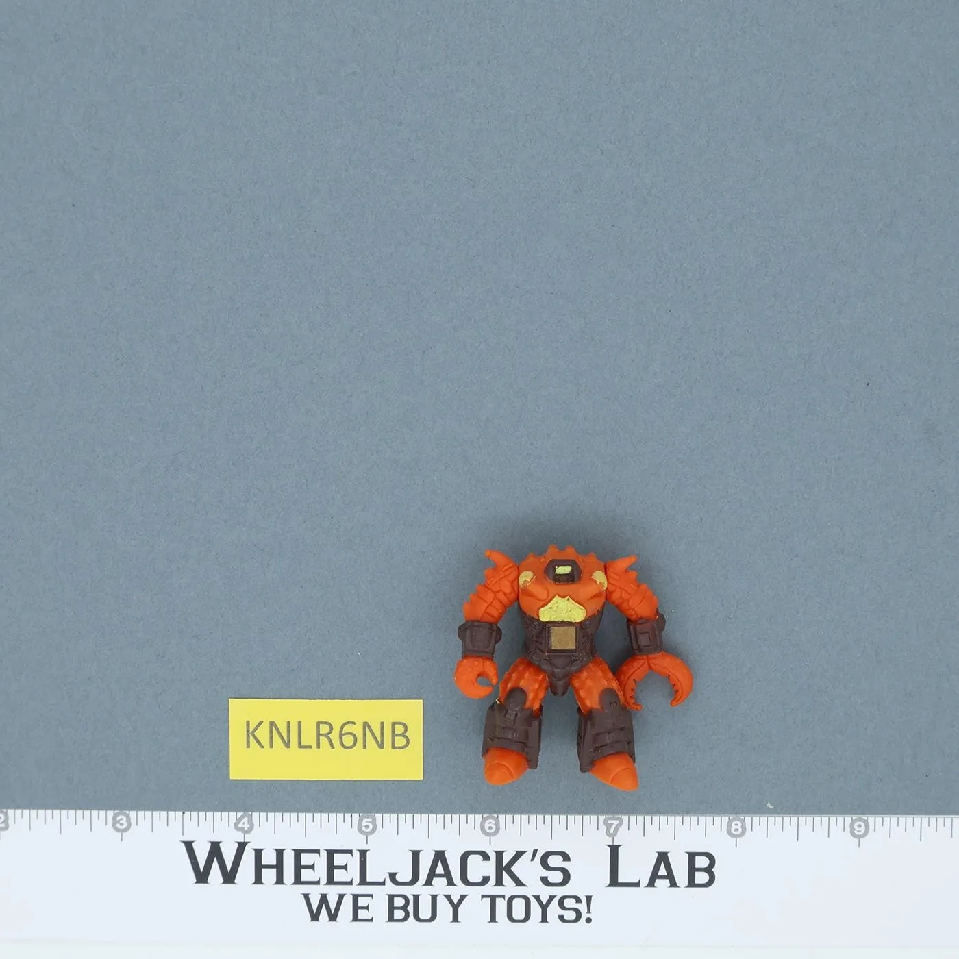 #28 Crusty Crab Battle Beasts Hasbro Takara 1987 Vintage Action Figure