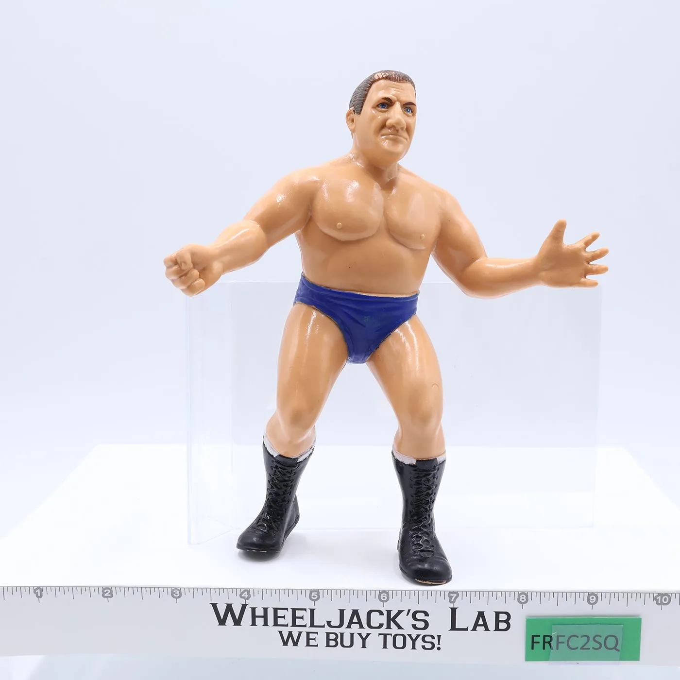 Bruno Sammartino 1986 WWE LJN Titan Sports 8″ Wrestling Superstars Vintage