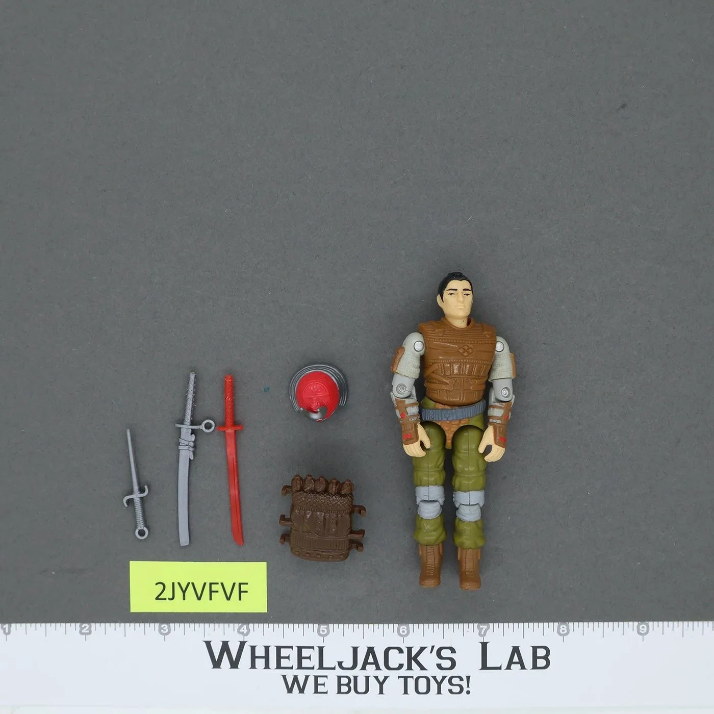 Budo V1 1988 G.I. Joe Hasbro Vintage Action Figure