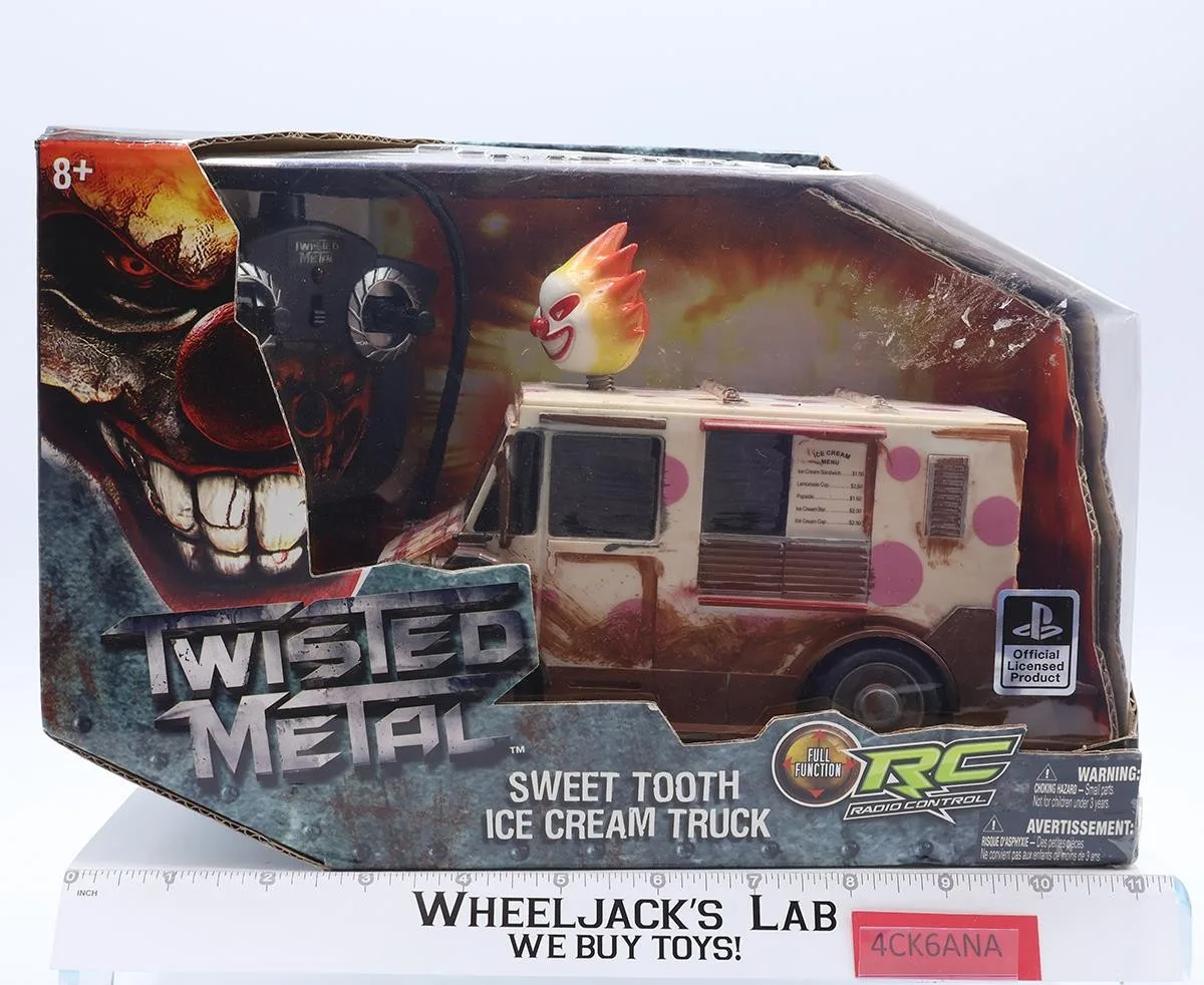 RC Sweet Tooth Ice Cream Truck Twisted Metal 2011 NKOK Action Figure NEW SEALED
