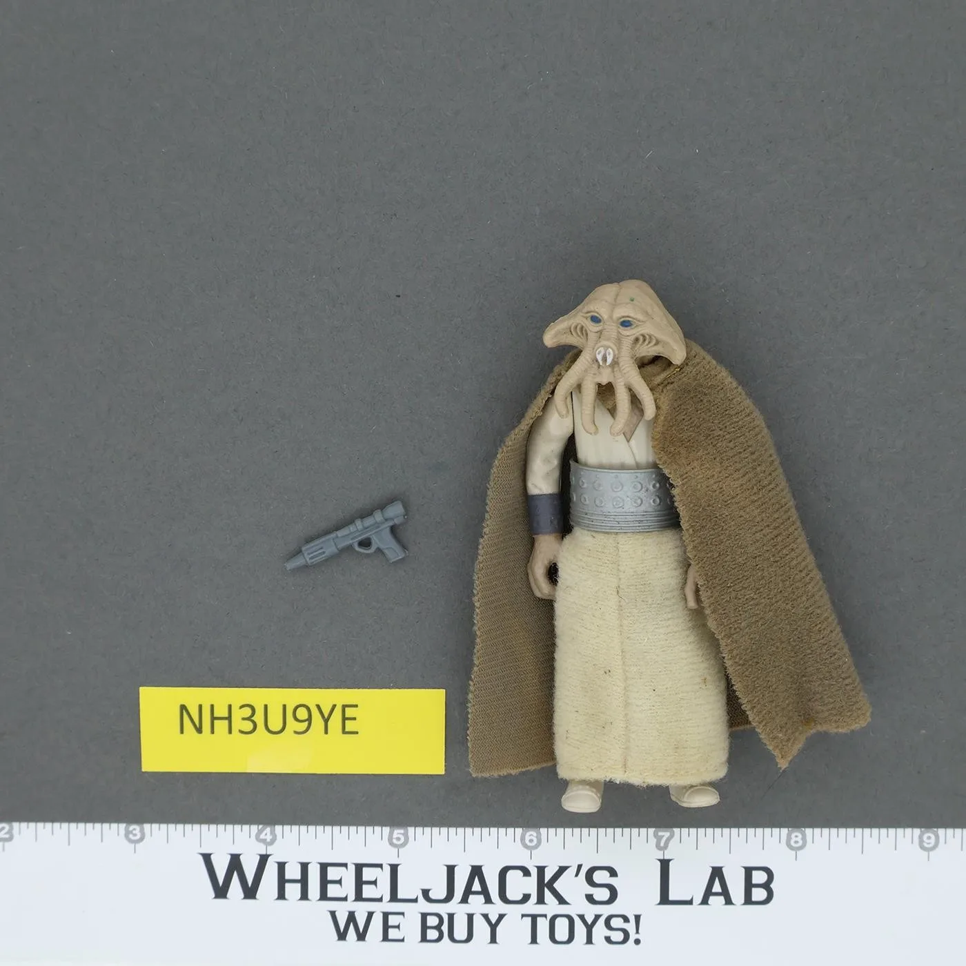 Squid Head 100% Complete Star Wars ROTJ 1983 Vintage Kenner Figure NO REPRO