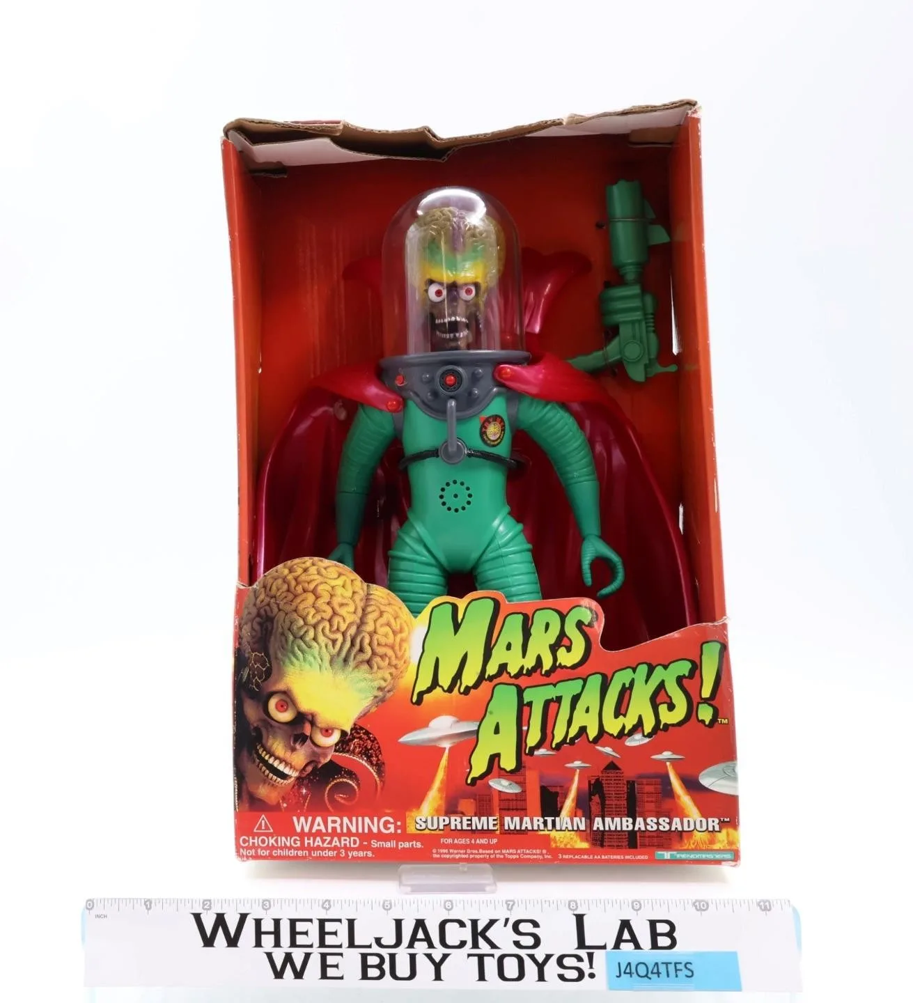 Supreme Martian Ambassador Mars Attacks! 1996 Trendmasters NEW SEALED