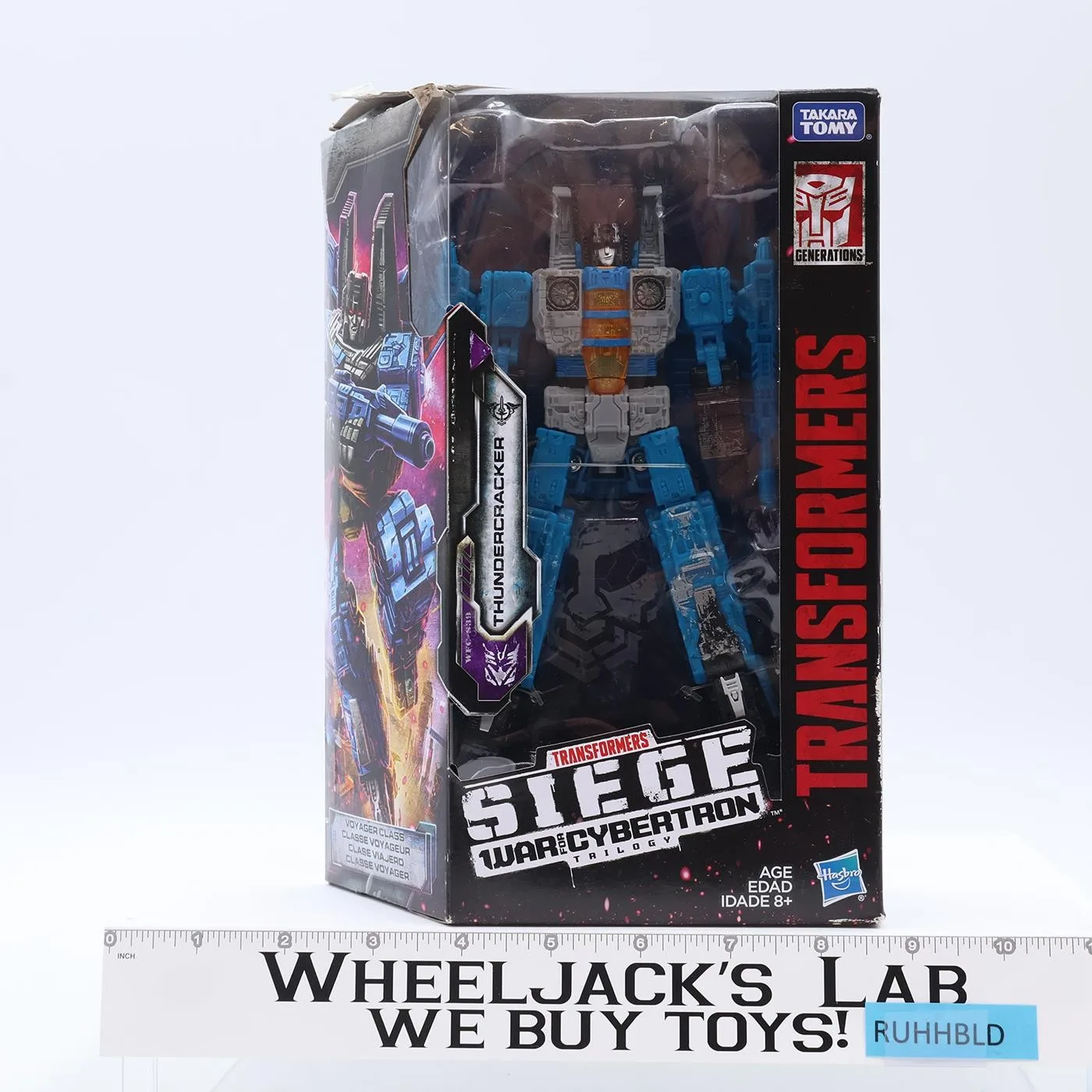 Thundercracker Transformers Siege War For Cybertron WFC 2018 Hasbro NEW SEALED