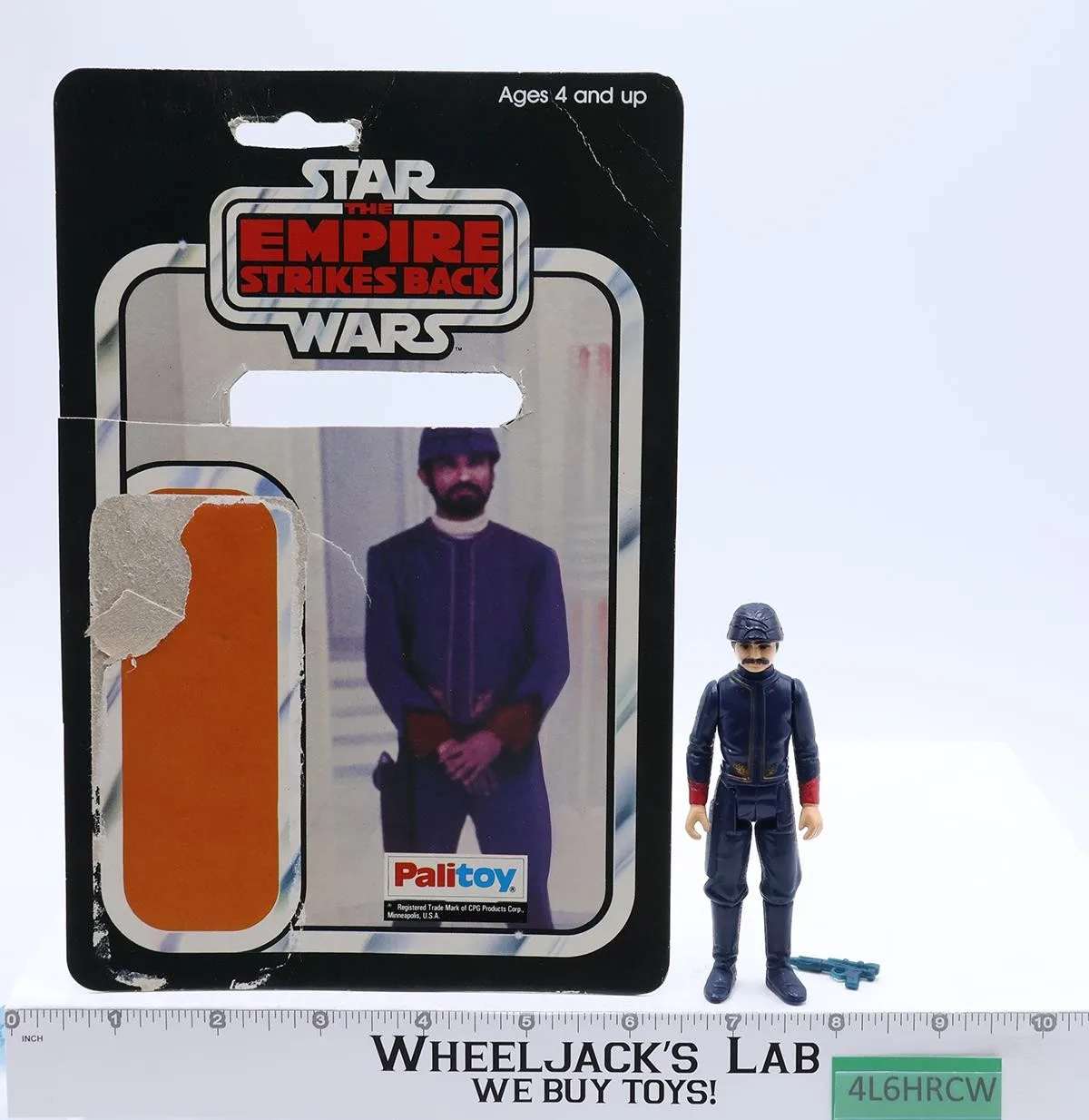 Bespin Security Guard White 100% Complete 41 Back UK Star Wars ESB 1980 PALITOY