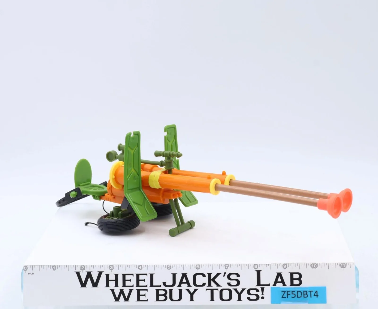 Double Plunger Gun 100% Complete Teenage Mutant Ninja Turtles TMNT Playmates