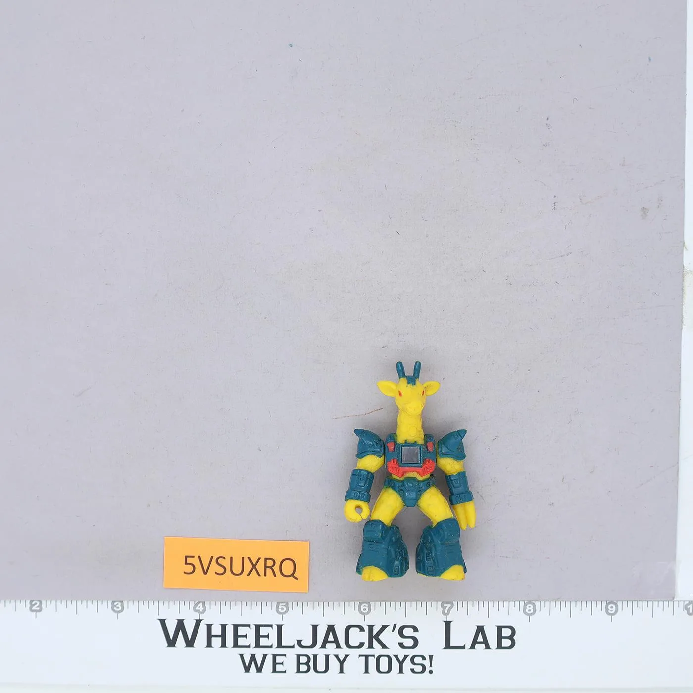 #18 Rubberneck Giraffe Battle Beasts 1986 Hasbro Takara Vintage Action Figure