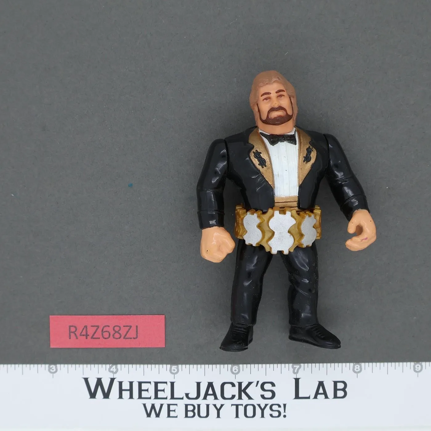 Million Dollar Man Ted DiBiase 100% Complete WWF WWE Hasbro 1990 Vintage Action