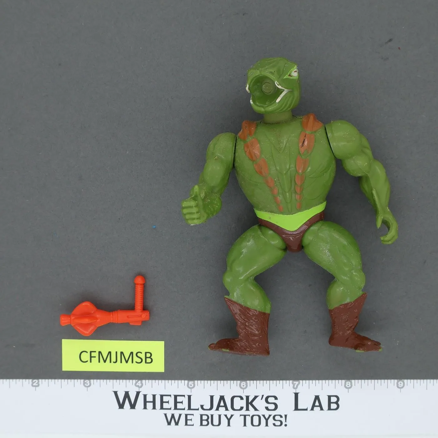 Kobra Khan 100% Complete He-Man Masters of the Universe MOTU 1984 Mattel Vintage