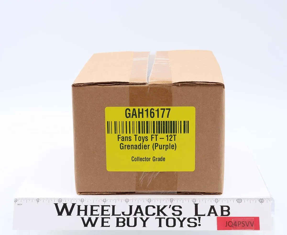 FT-12T Grenadier (Purple) W/ Mailer Third Party Fans Toys Figure NEW SEALED